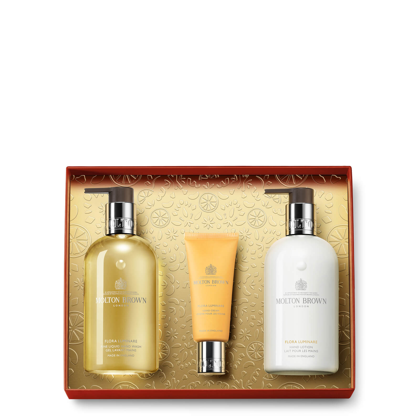 

Molton Brown Flora Luminare Hand Care Gift Set
