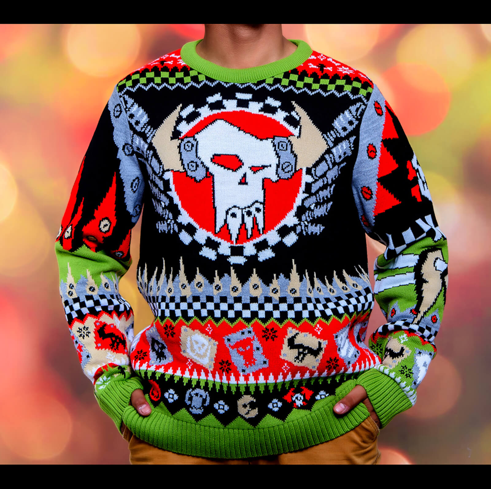 Warhammer 40000: Ork Christmas Jumper - S