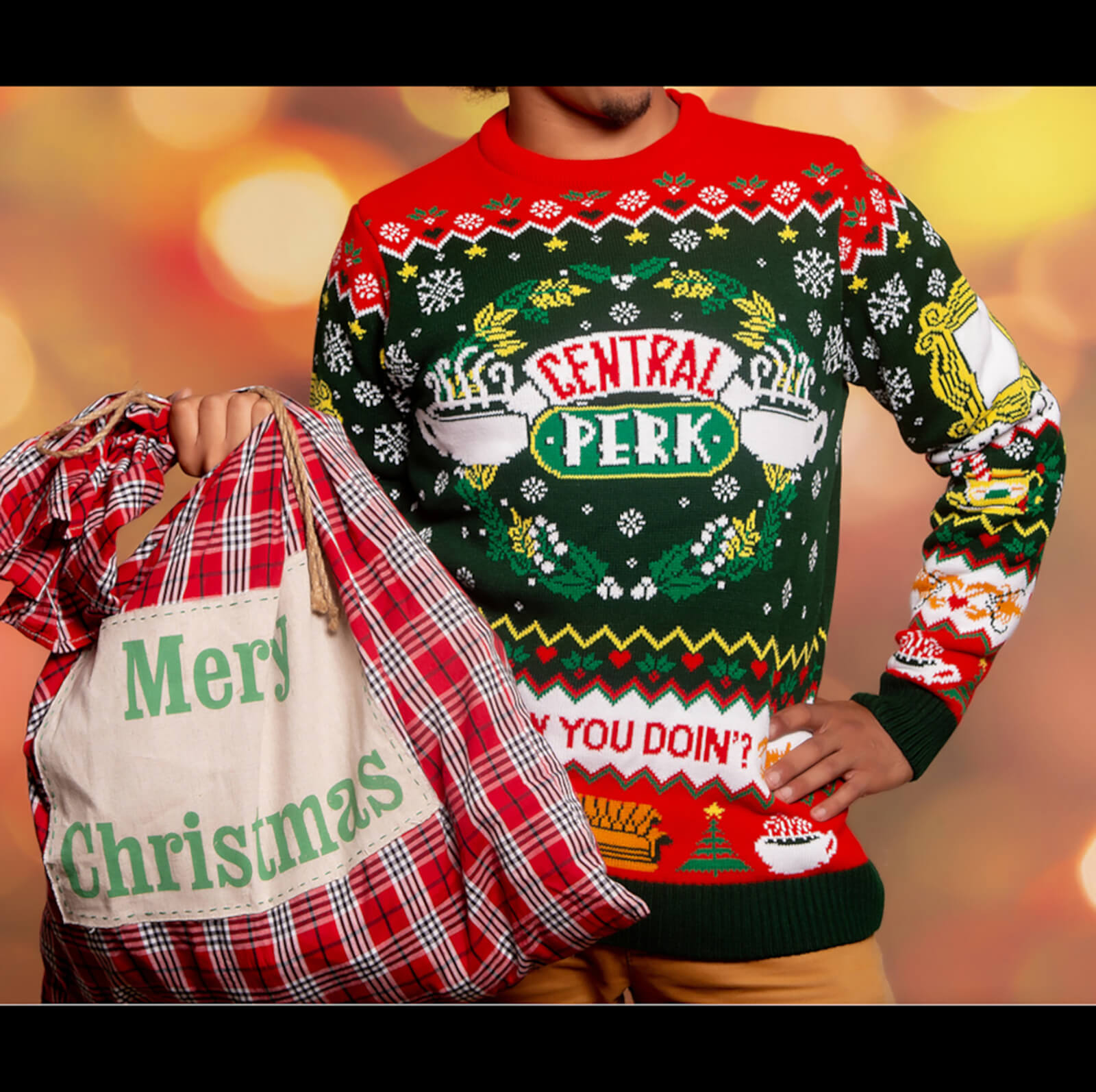 Friends Christmas Jumper - XL