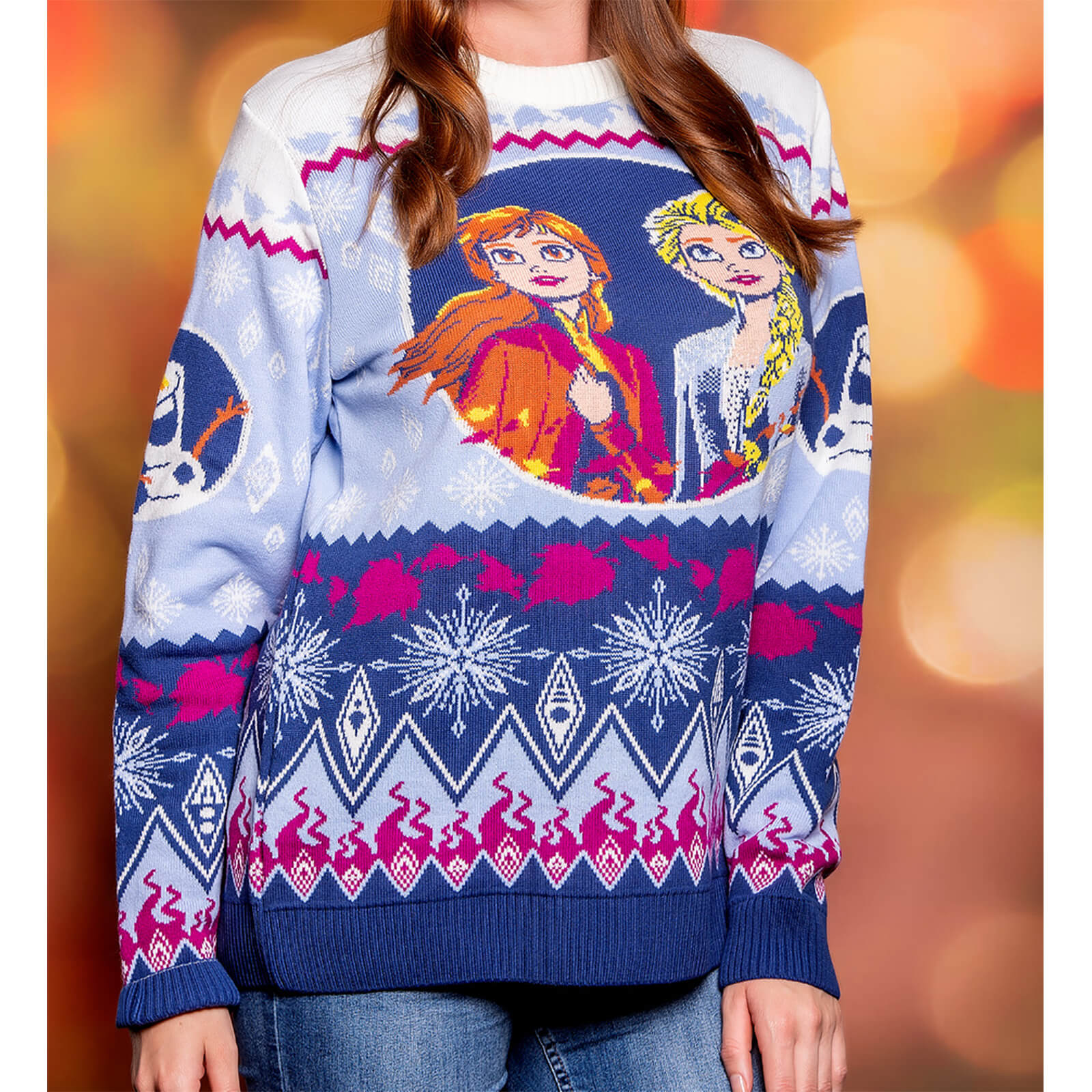 Frozen Christmas Jumper - L