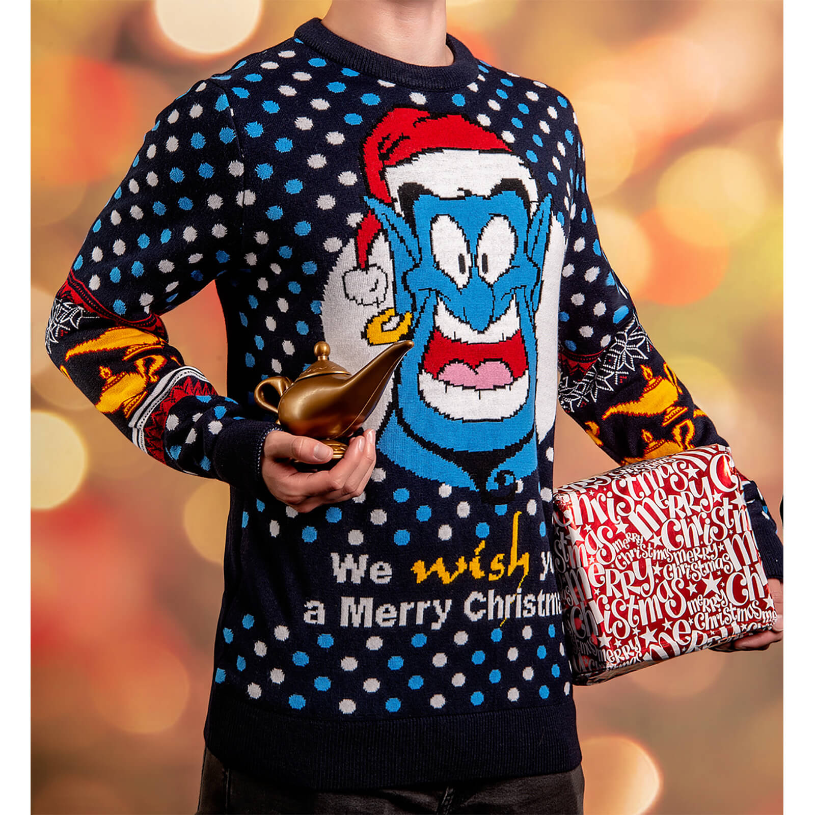 Aladdin Christmas Jumper - XXL