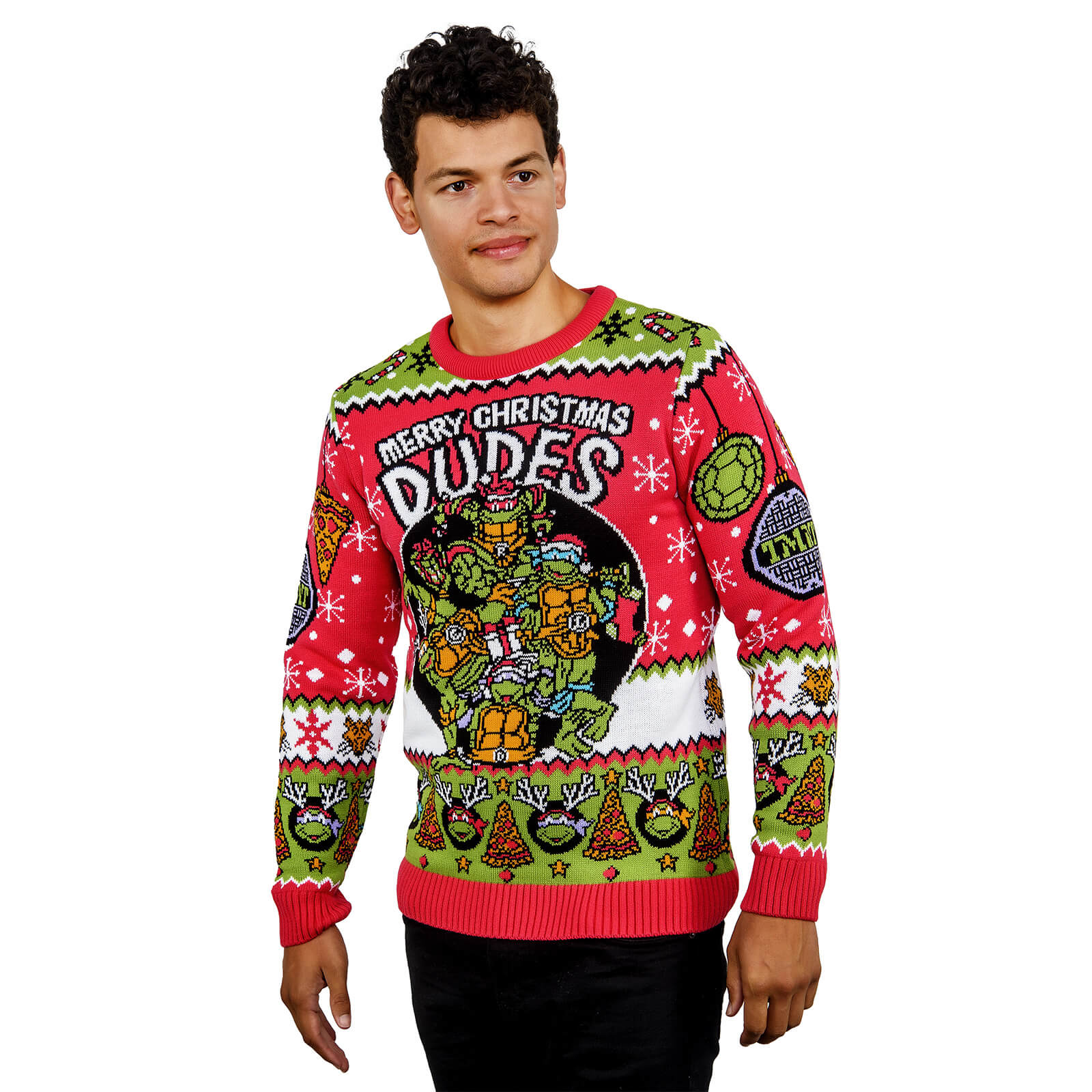 TMNT Christmas Jumper - M