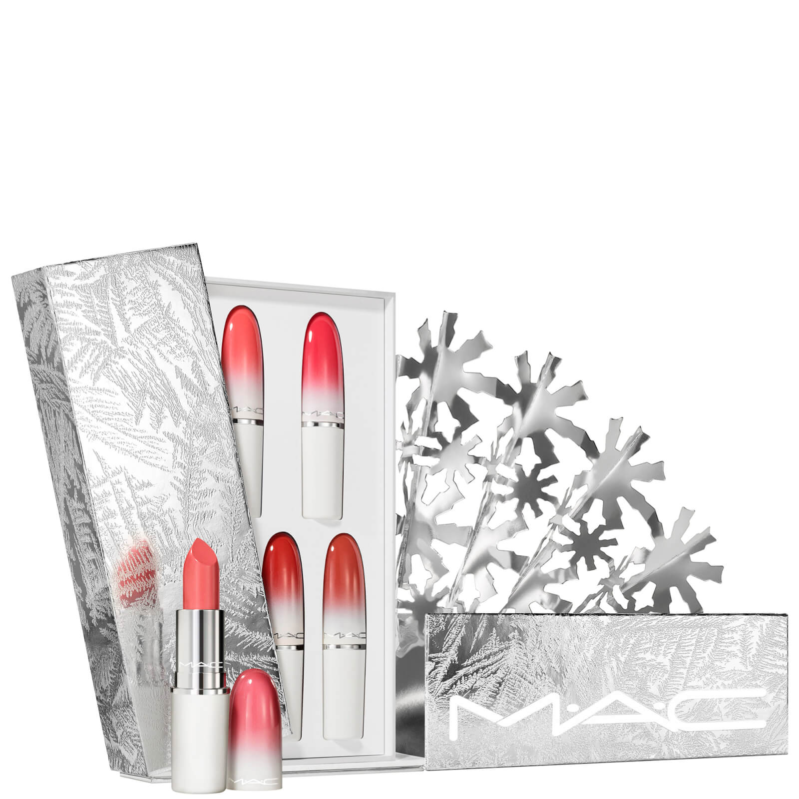 

MAC Frostbitten Kiss Lustreglass Lipstick x 5 - Best-Sellers