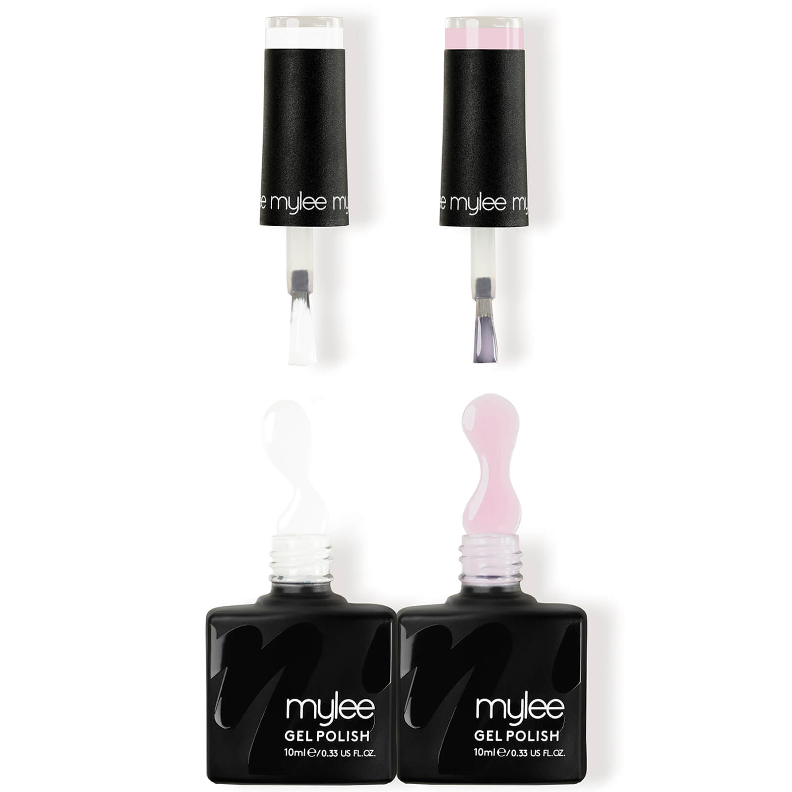 Mylee Gel Polish French Manicure Duo 2 X 10ml In Multi