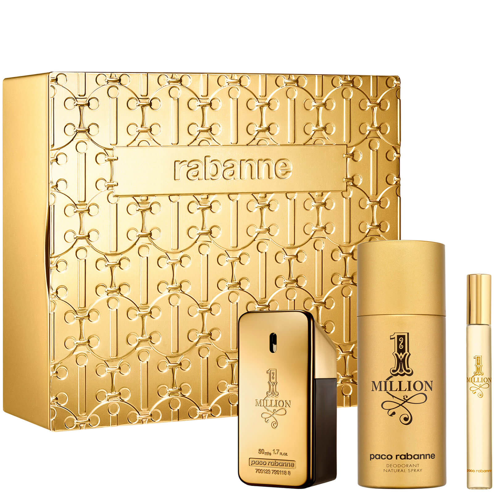 

Paco Rabanne 1 Million Eau de Toilette 50ml Gift Set