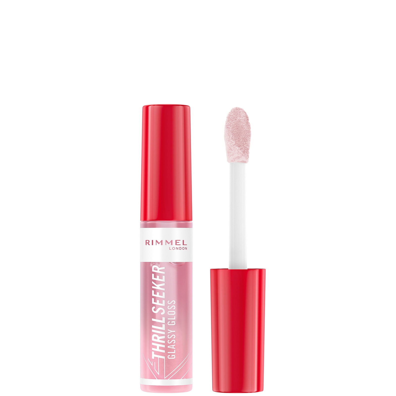 Image of Rimmel London Thrill Seeker Glassy Lip Gloss 10ml (Various Shades) - 100 Coco Suga051