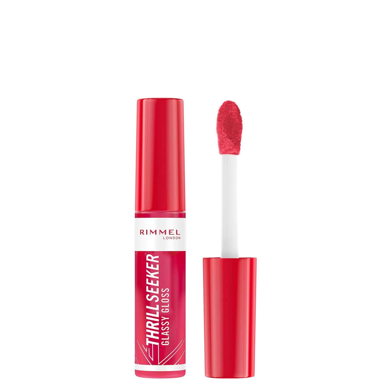 Image of Rimmel London Thrill Seeker Glassy Lip Gloss 10ml (Various Shades) - 350 Rosa to the Berry051
