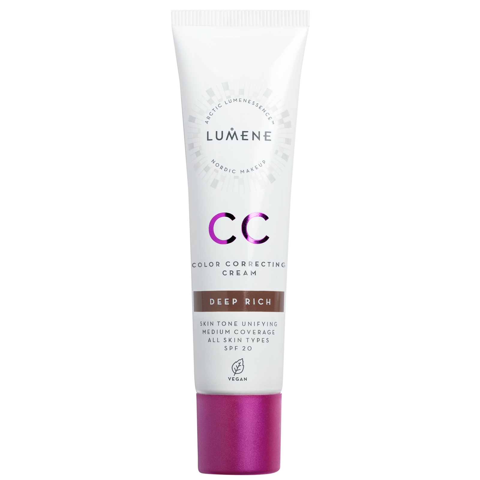 Lumene CC Colour Correcting Cream SPF20 30ml (Various Shades) - Deep Rich
