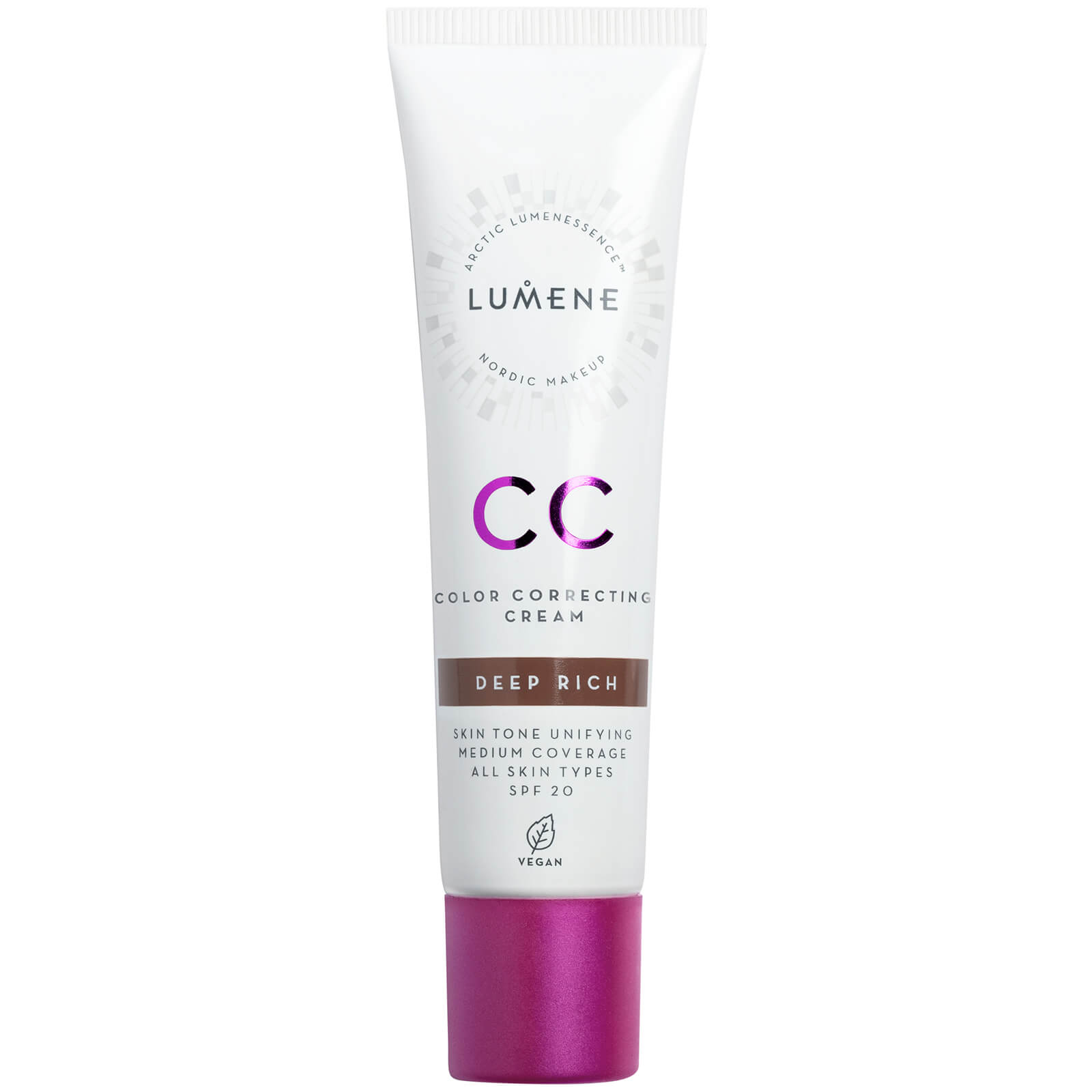 Lumene Cc Colour Correcting Cream Spf20 30ml (various Shades) - Deep Rich