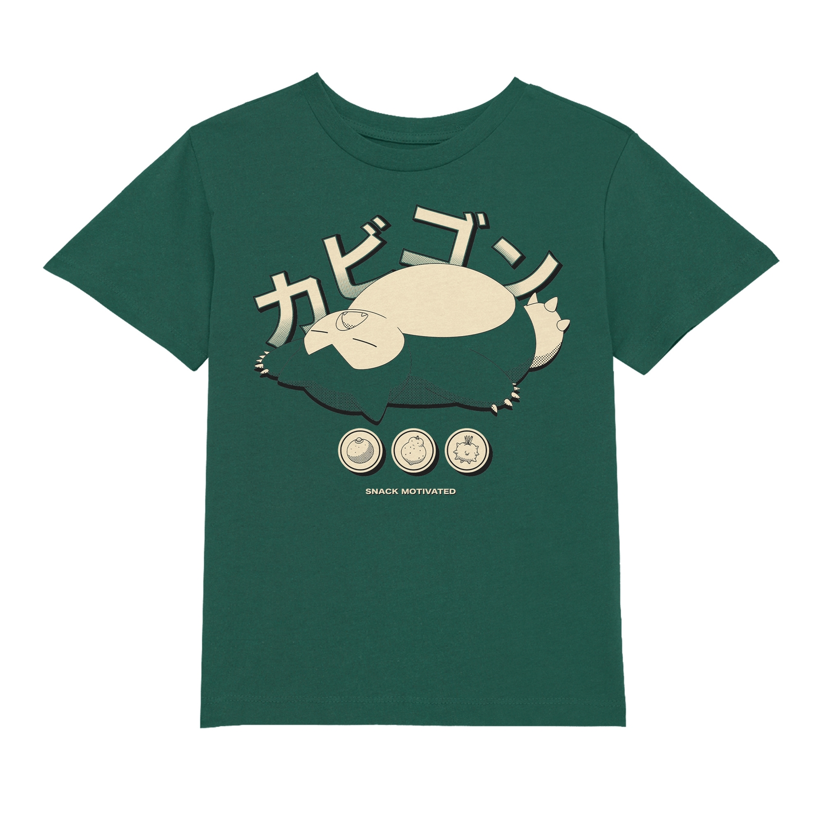 

Pokémon Snorlax Relaxation Kids' T-Shirt - Green - 3-4 Anni - Verde