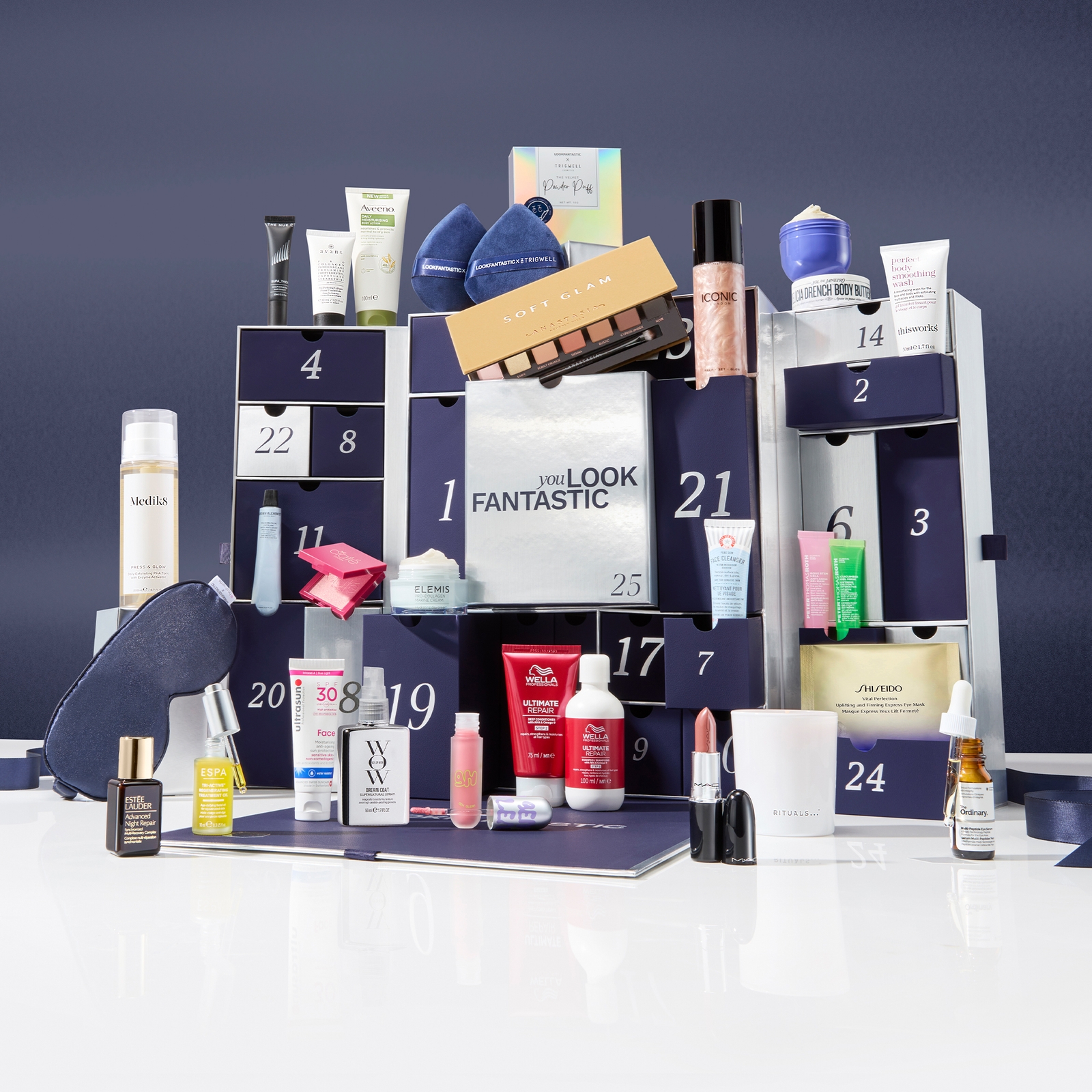 

LOOKFANTASTIC Iconic Beauty Advent Calendar 2024 (worth over 2,650 AED)