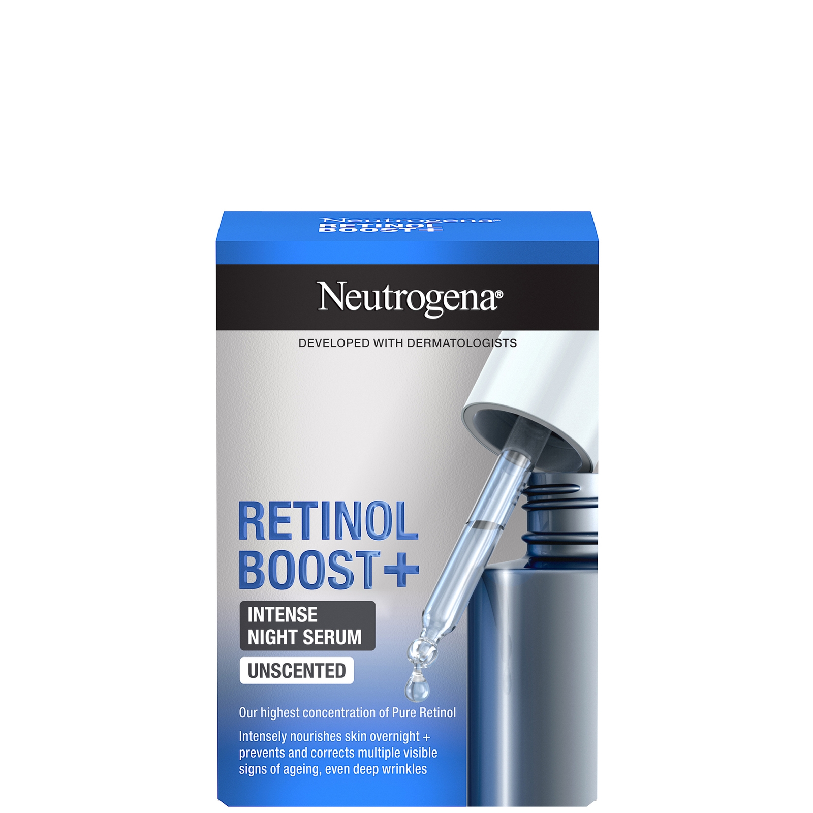 

NEUTROGENA RETINOL BOOST+ INTENSE NIGHT SERUM - 30ml