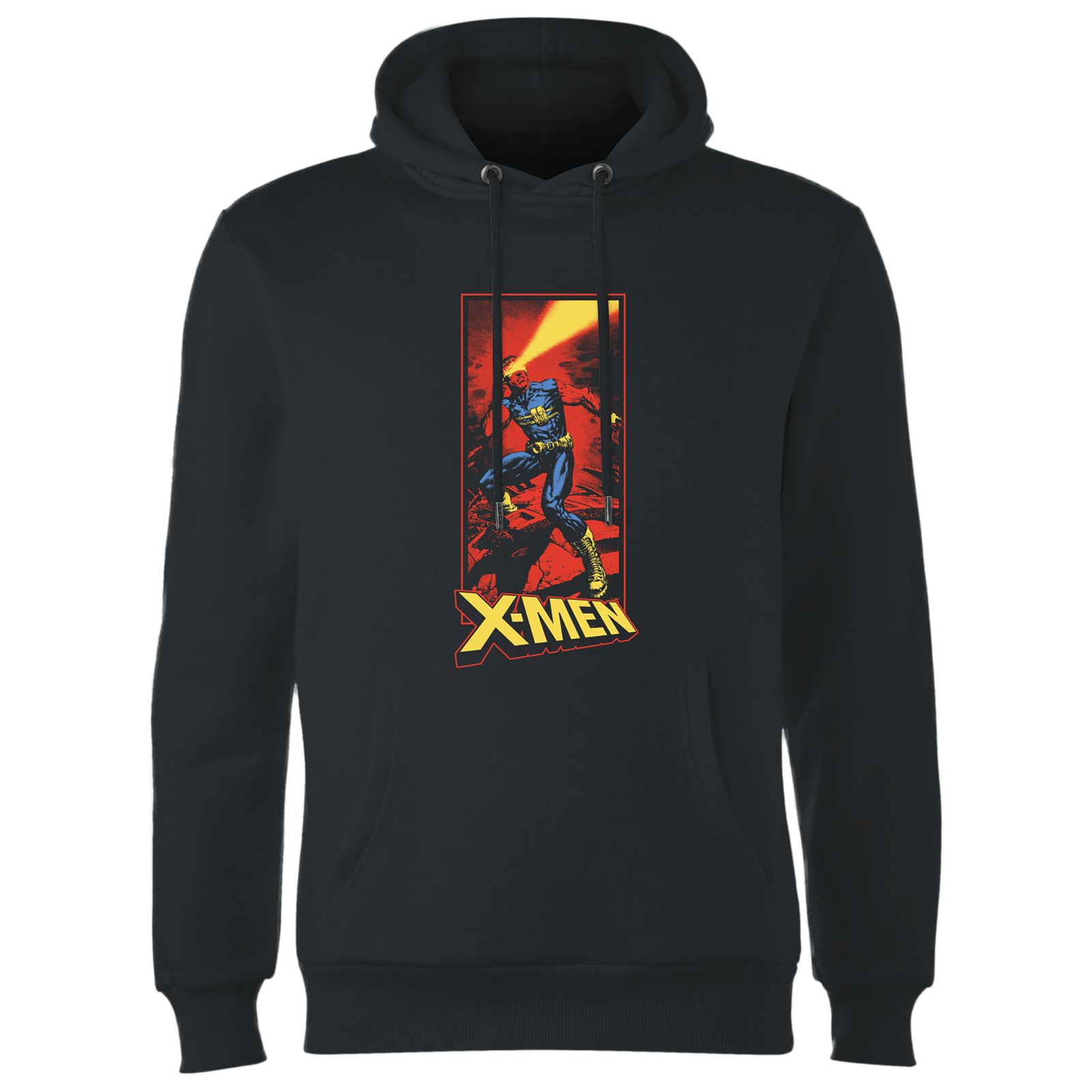 X-Men Cyclops Energy Beam Hoodie - Black - XL - Black