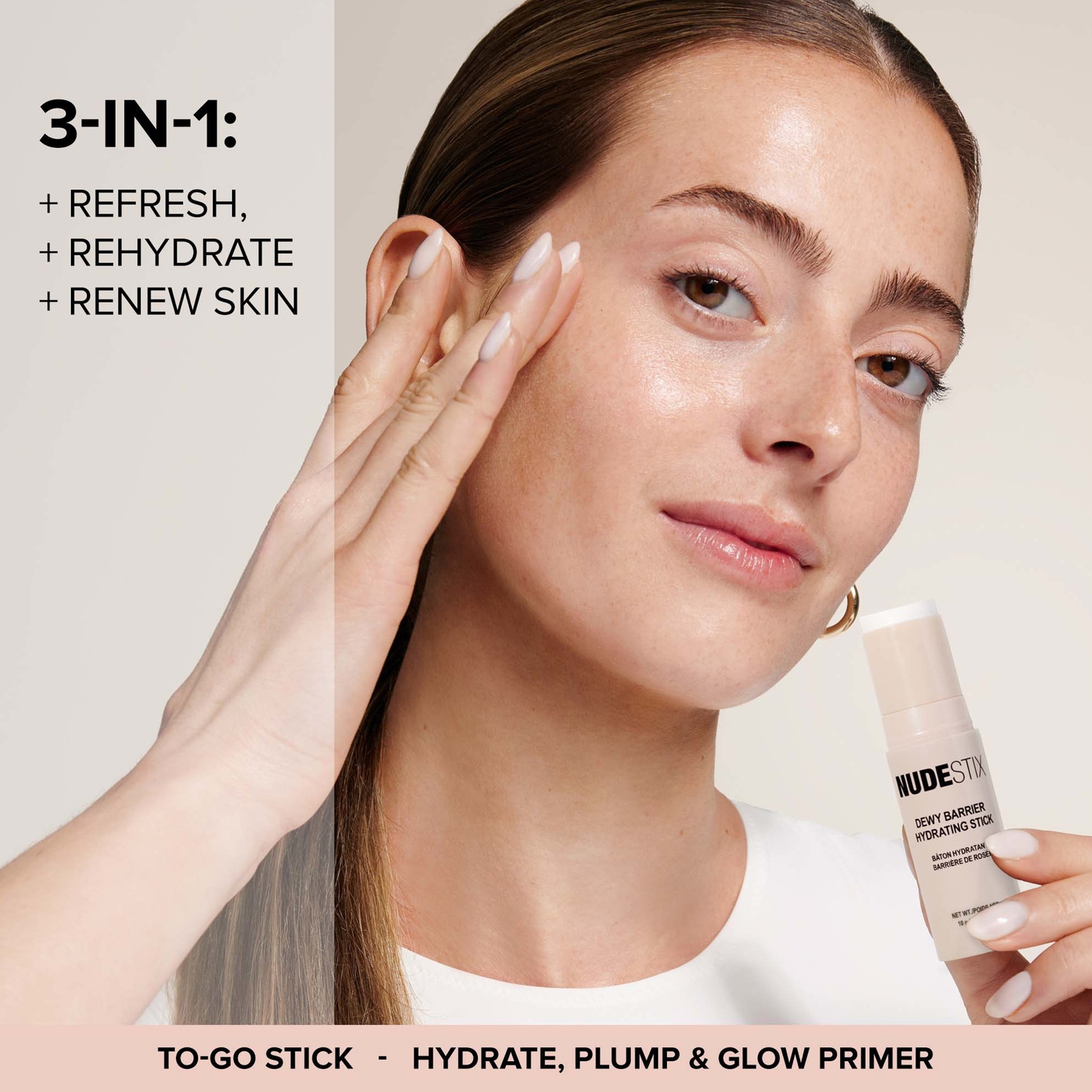 Thumbnail - NUDESTIX NUDESKIN Dewy Barrier Hydrating Stick 10g