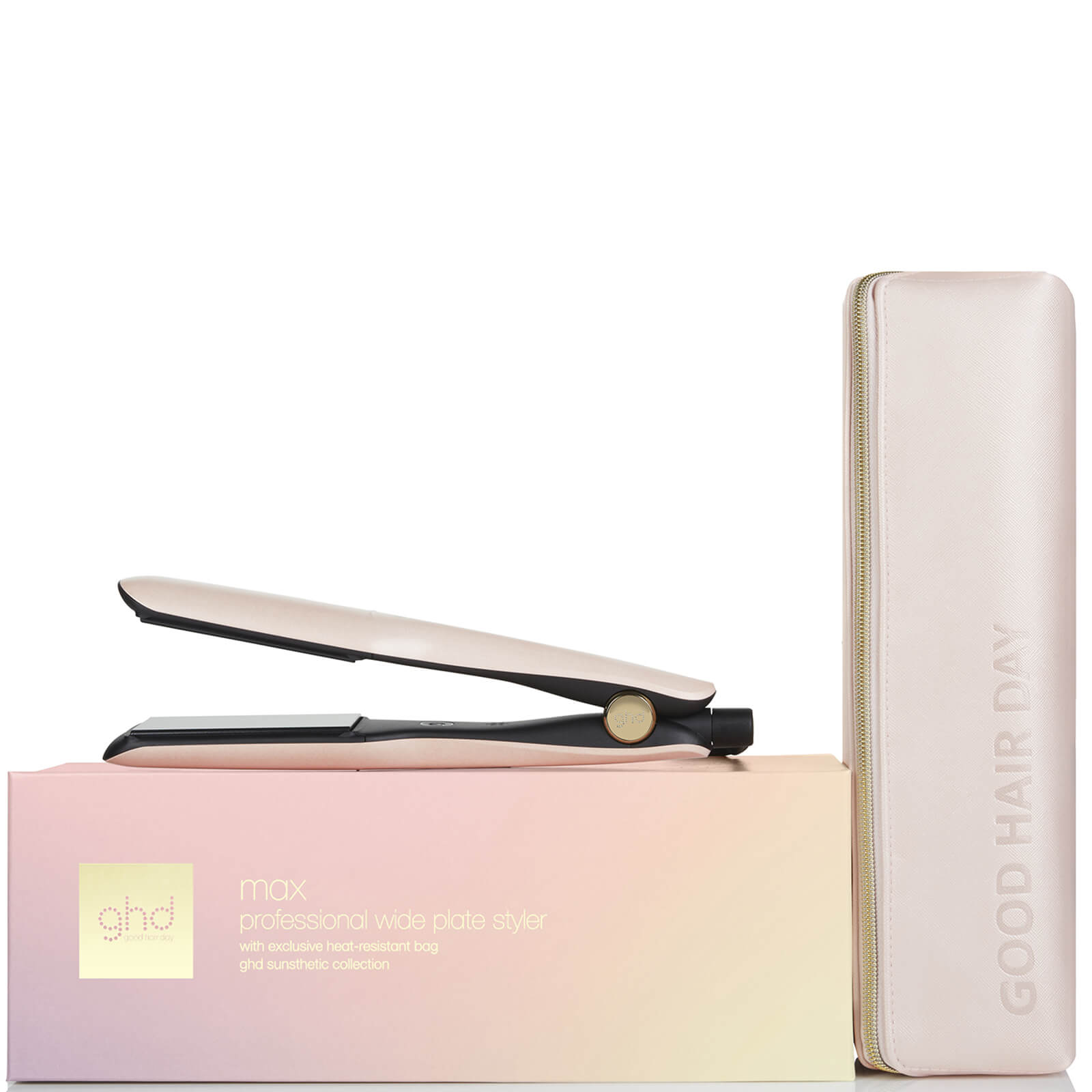 

ghd Sunsthetic Collection Max Straighteners - Rose Gold