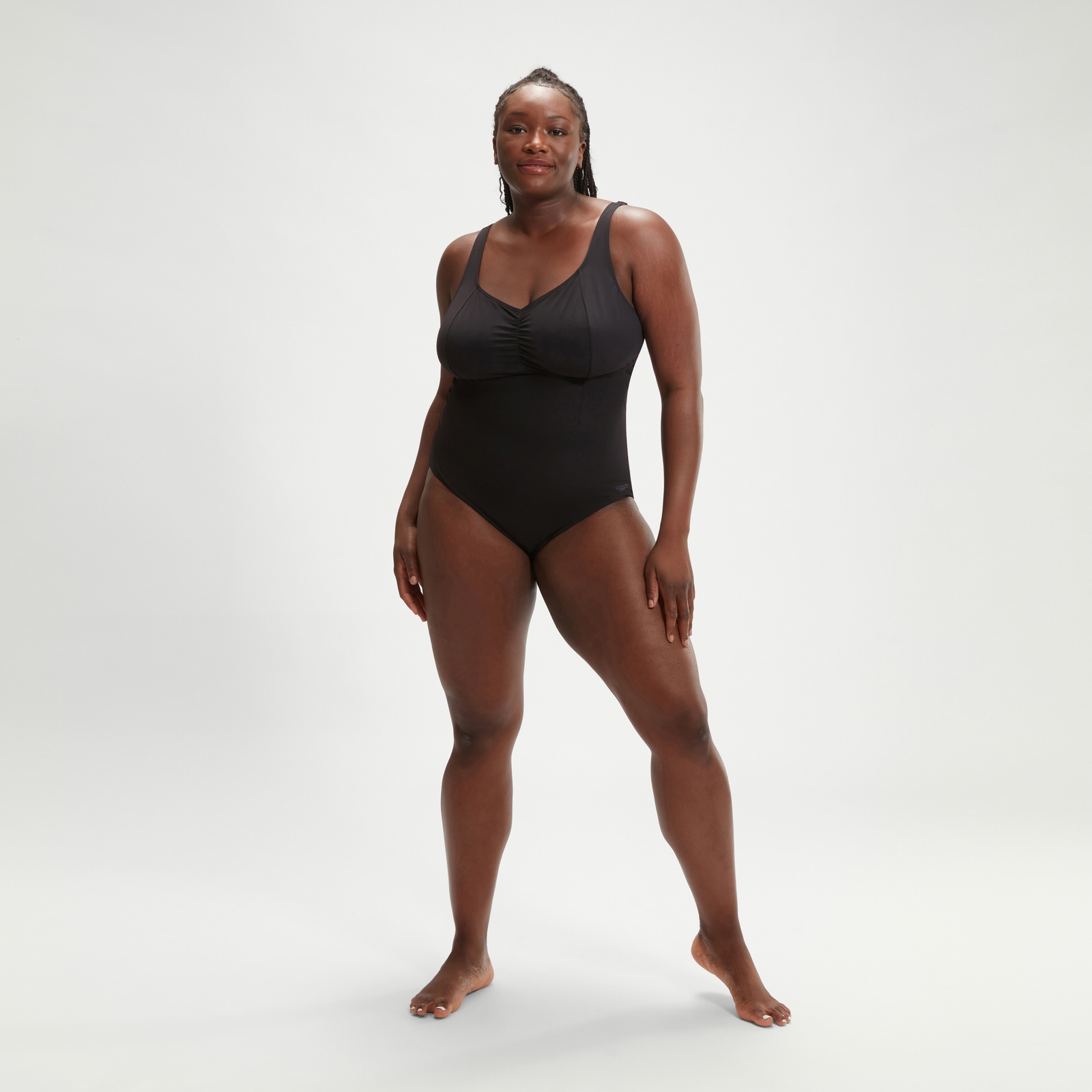 Women's Plus Size Shaping AquaNite Swimsuit Black