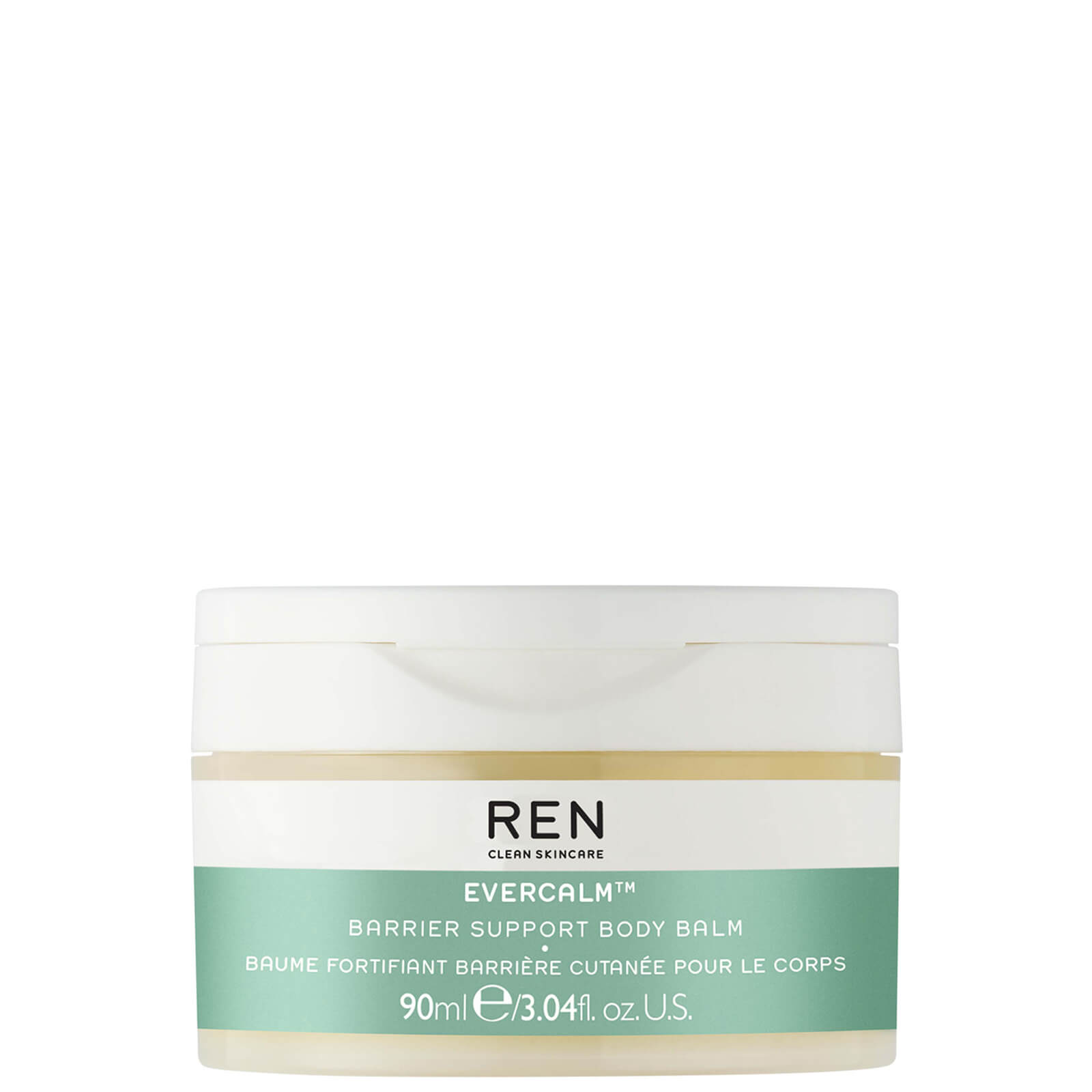 Ren Clean Skincare Evercalm Barrier Support Body Balm 100ml In Yellow