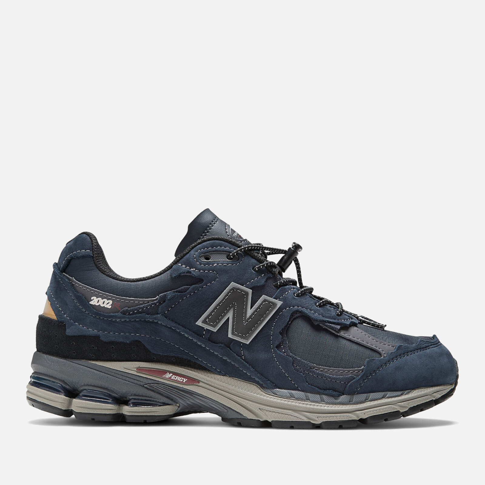 new balance men's 2002r suede and mesh trainers - uk 7