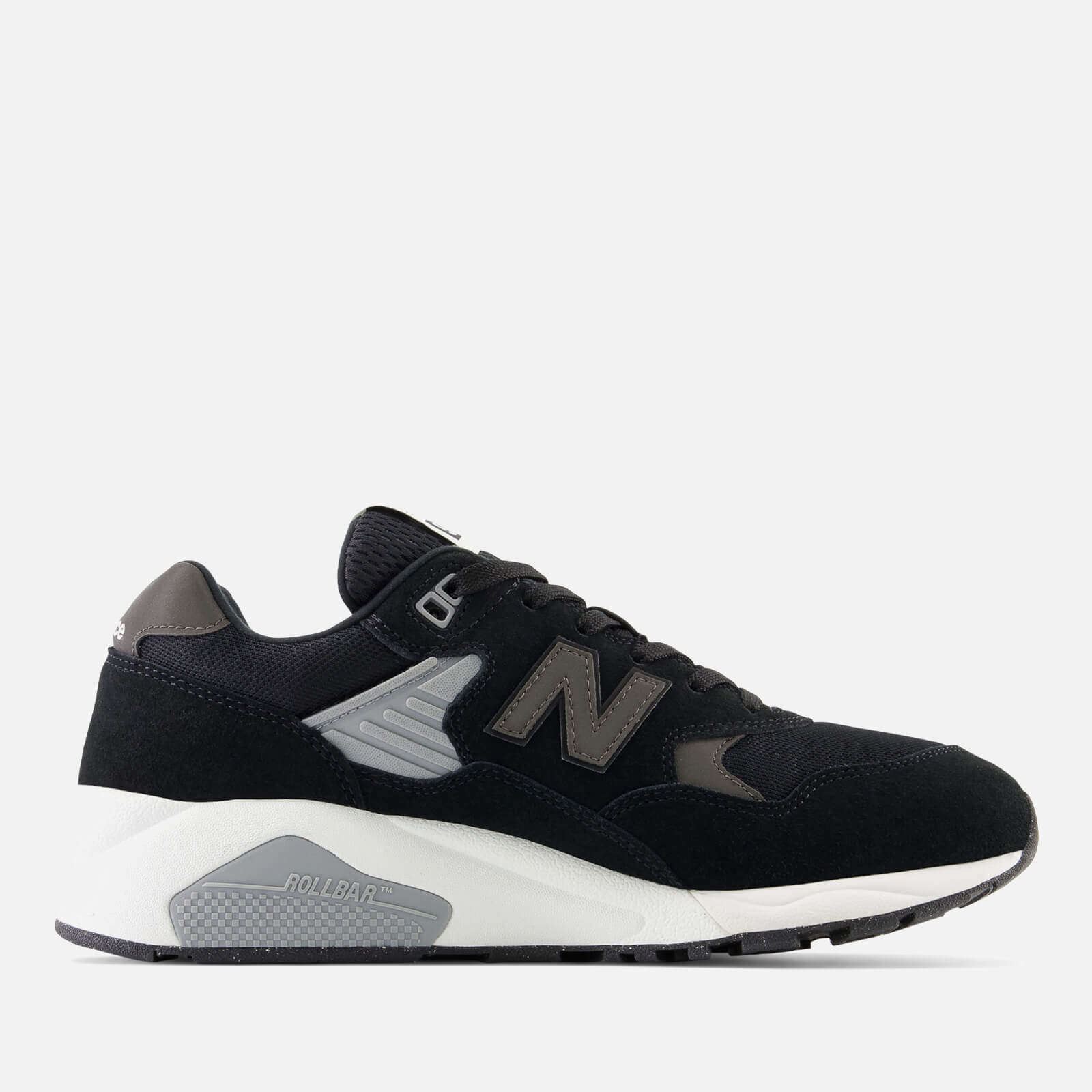 new balance men's 580 suede and mesh trainers - uk 8