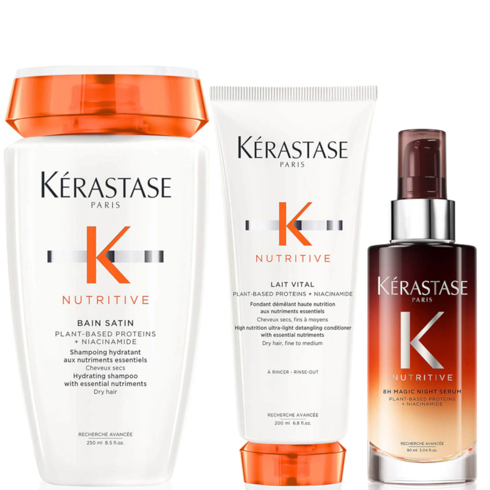 Kerastase Nutritive Nourishing Essentials Bundle for Fine-Medium Dry Hair