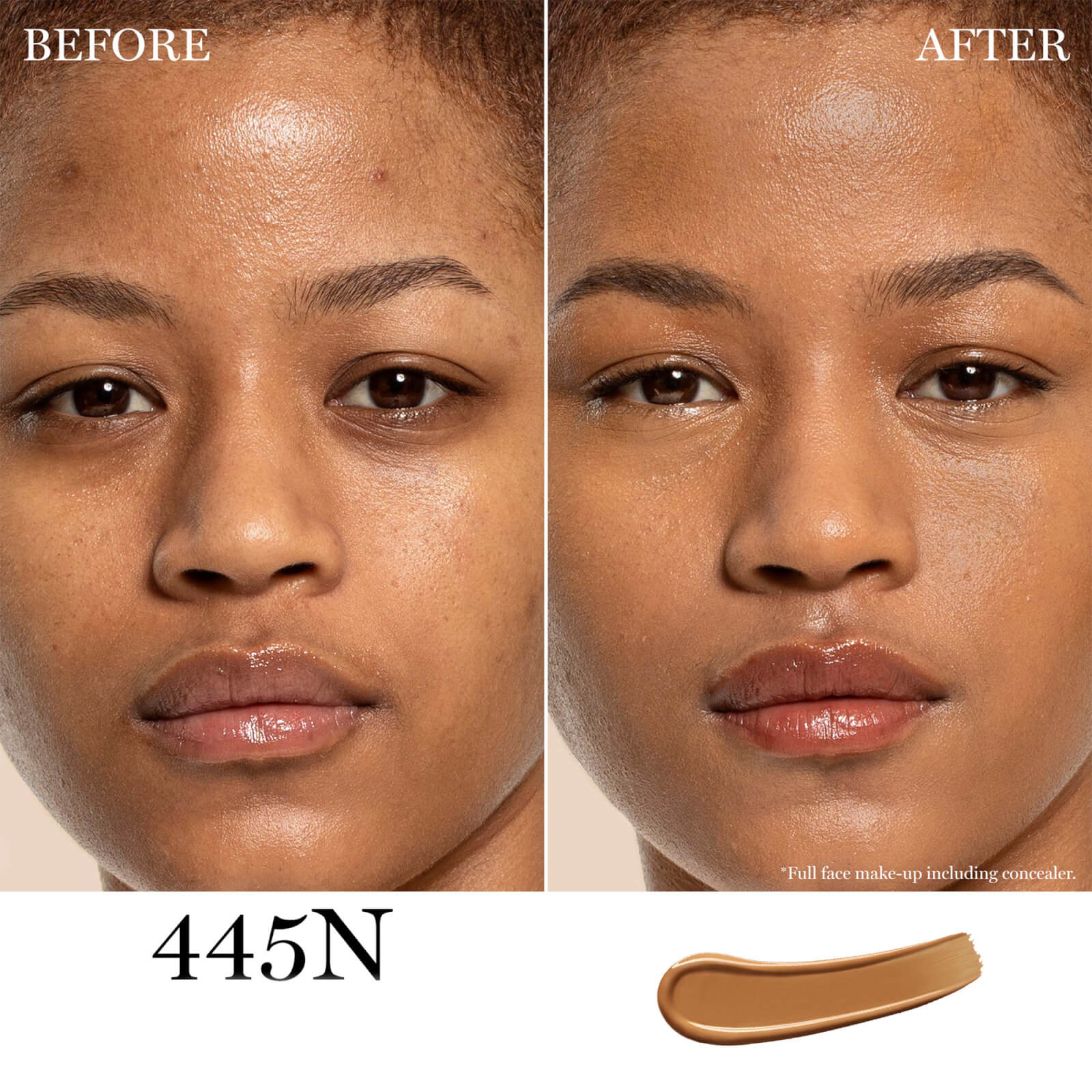 Thumbnail - Lancôme Teint Idôle Ultra Wear Care and Glow Concealer 13ml (Various Shades) - 445N