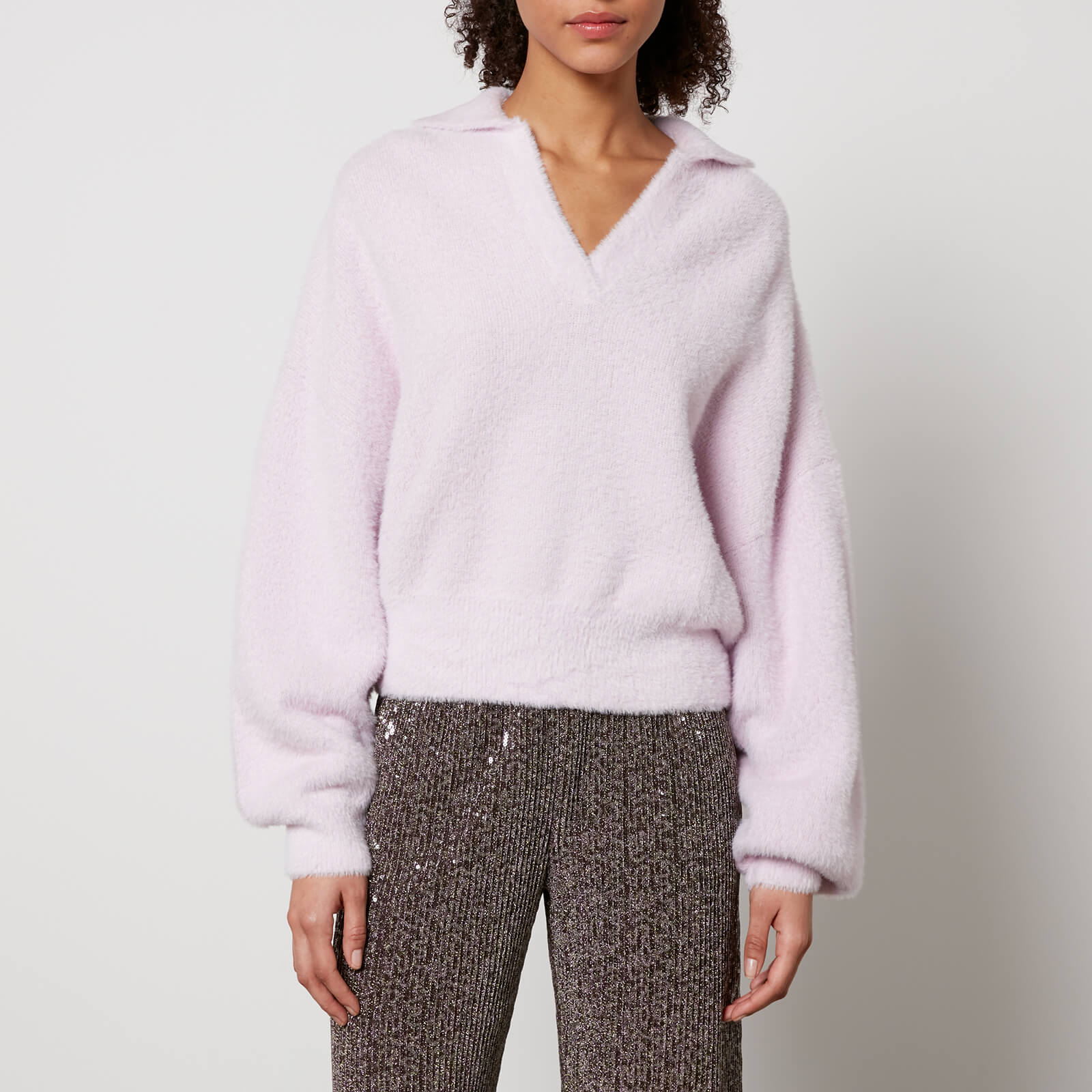Stine Goya Naia Brushed Knit Rugby Jumper - XXS