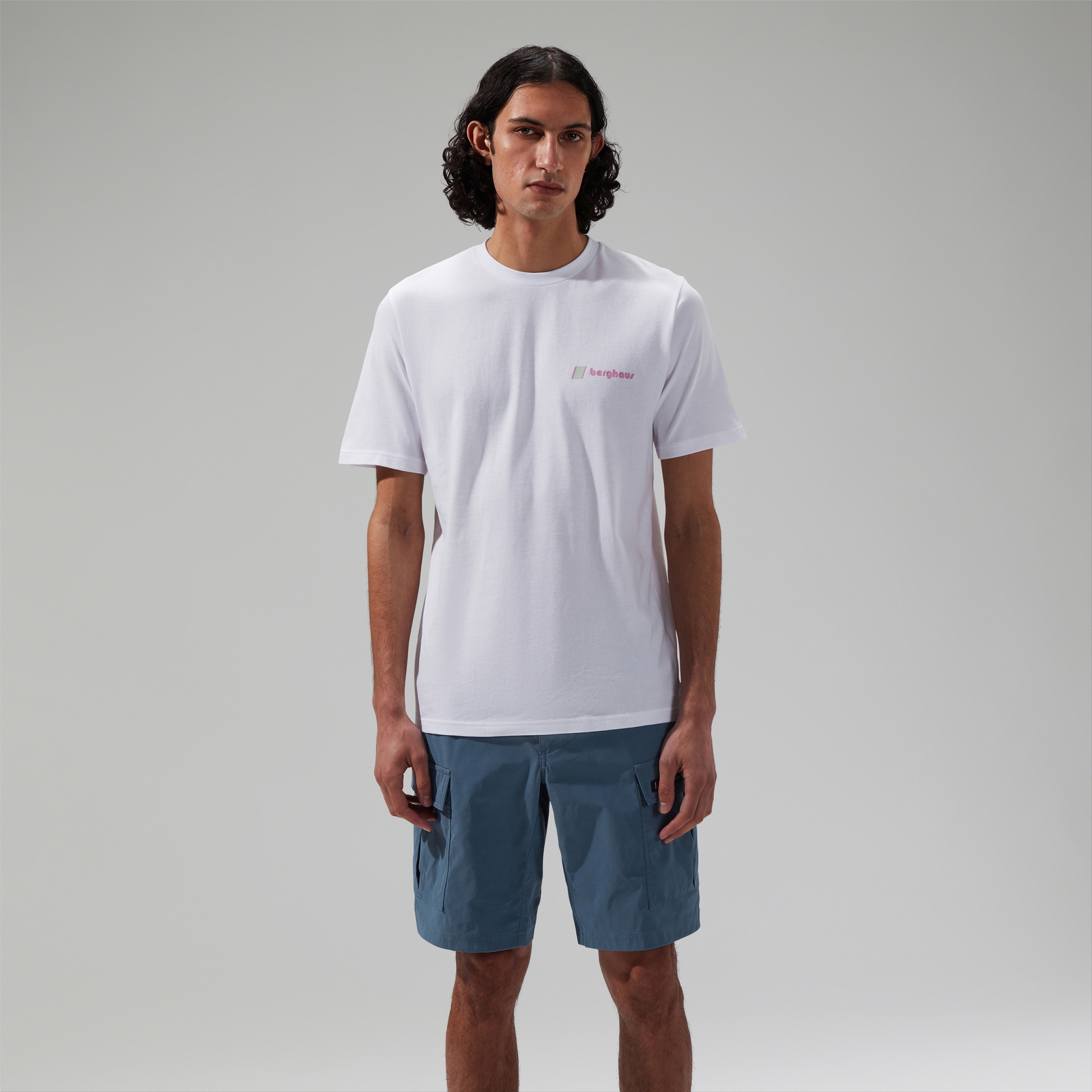 Berghaus Unisex Natural Grit Short Sleeve T-Shirt White