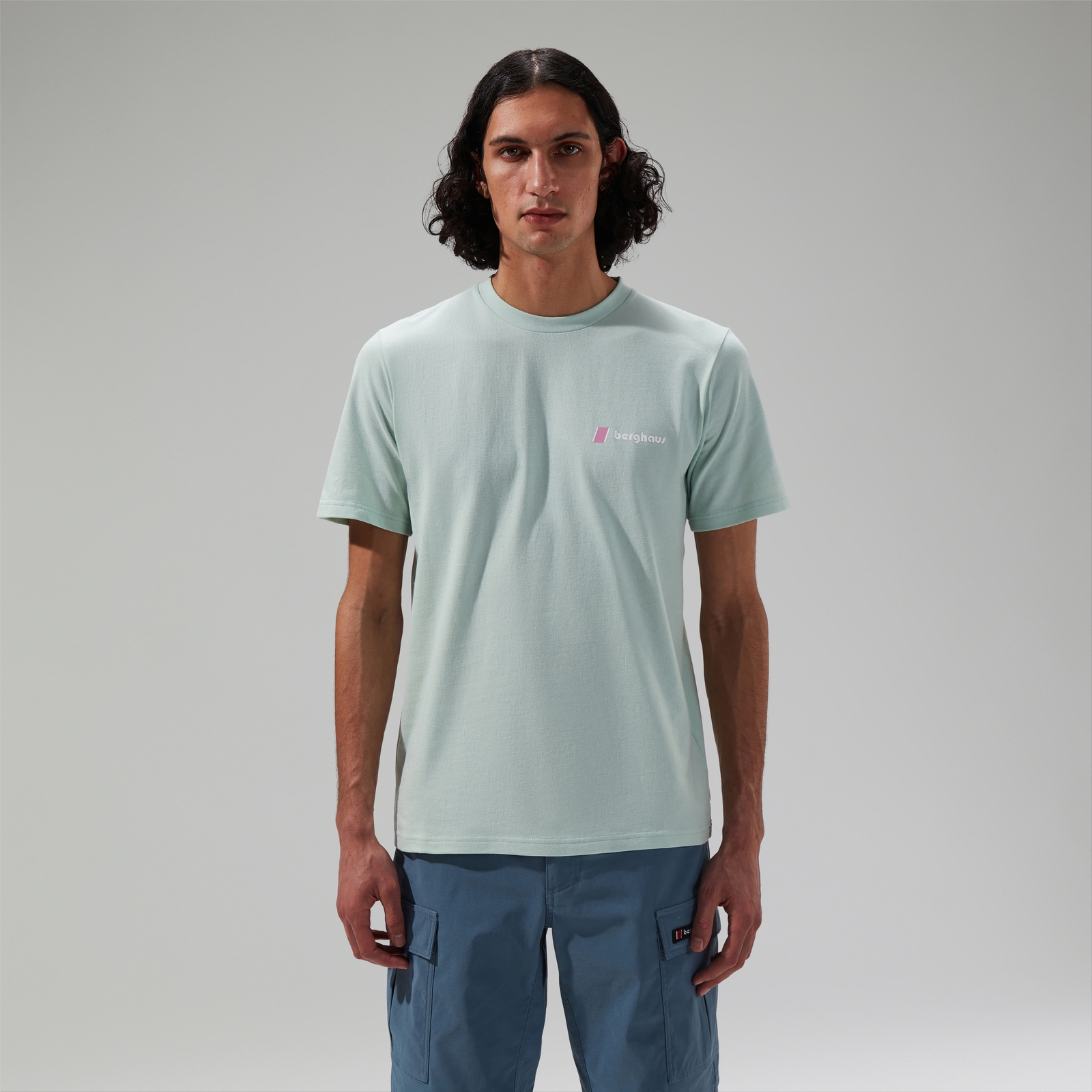 Berghaus Unisex Natural Grit Short Sleeve T-Shirt Green