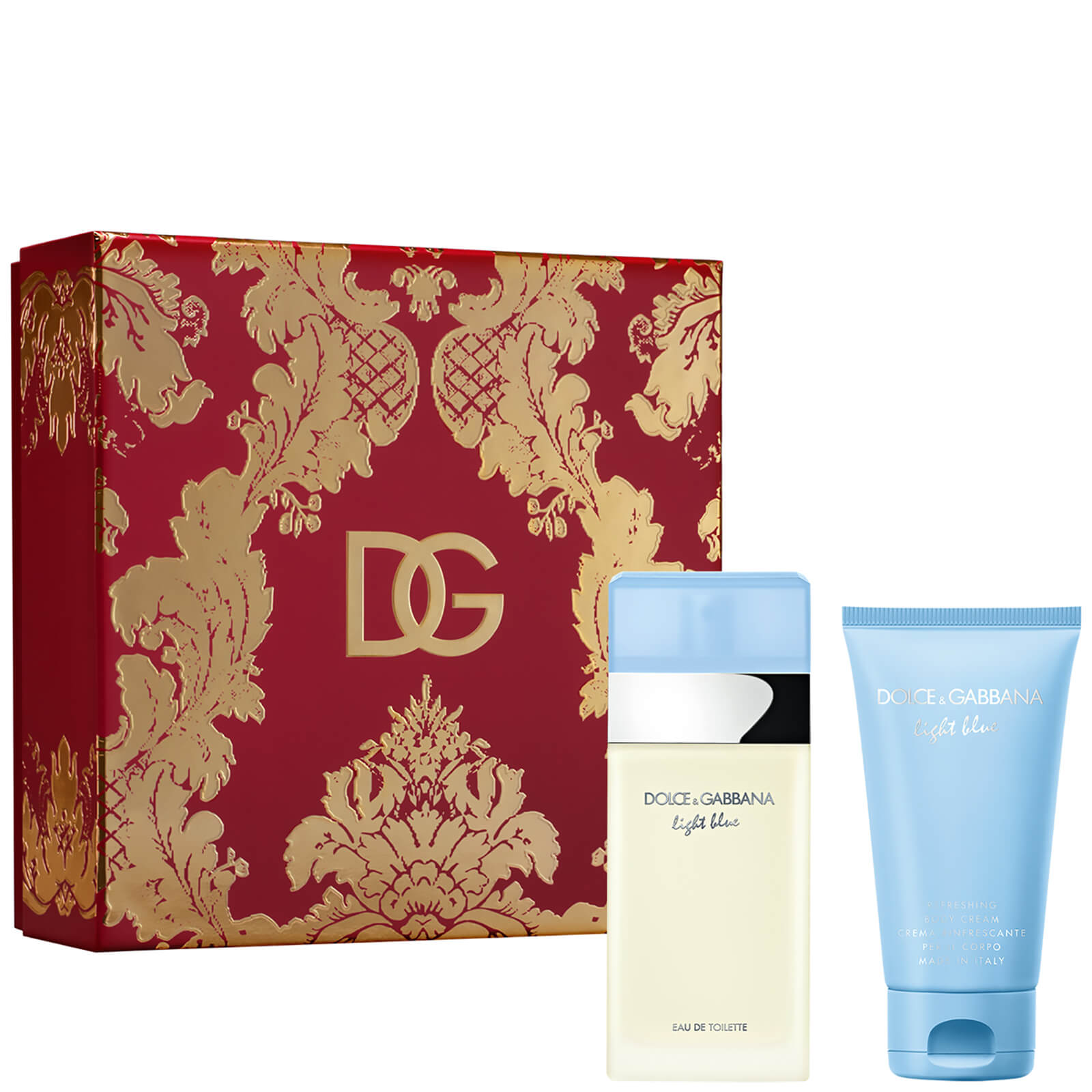 Image of Dolce&Gabbana Christmas 2023 Light Blue Eau de Toilette Spray 50ml Gift Set