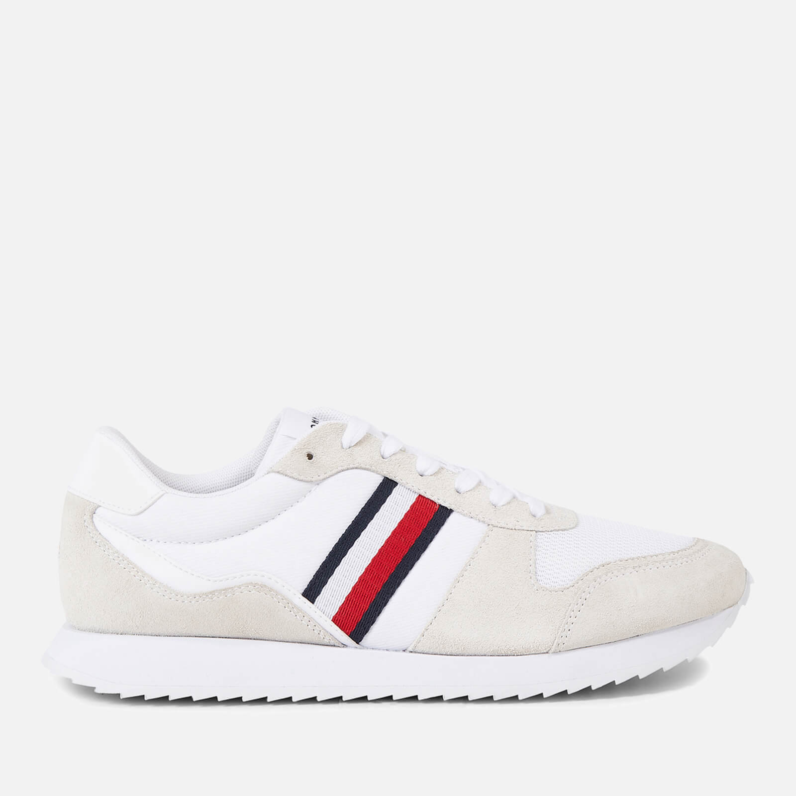 Tommy Hilfiger Men’s Evo Mix Suede, Leather and Mesh Trainers