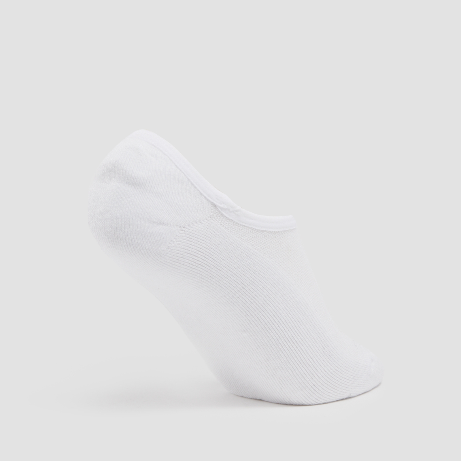 MP Unisex Invisible Socks (3 Pack) - White - UK 12-14