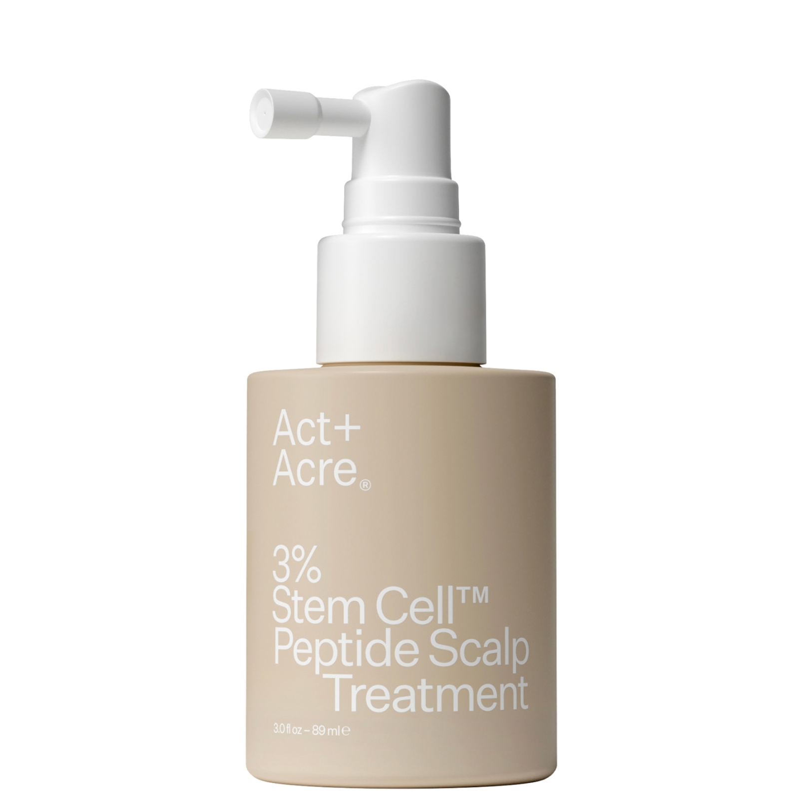 Act+acre 3% Stem Cell Peptide H3-grow+ Complex Scalp Treatment For Hair Thinning And Growth 89ml