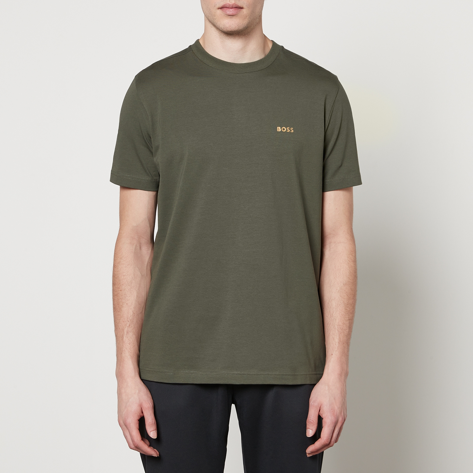 BOSS Green Tee Cotton-Jersey T-Shirt