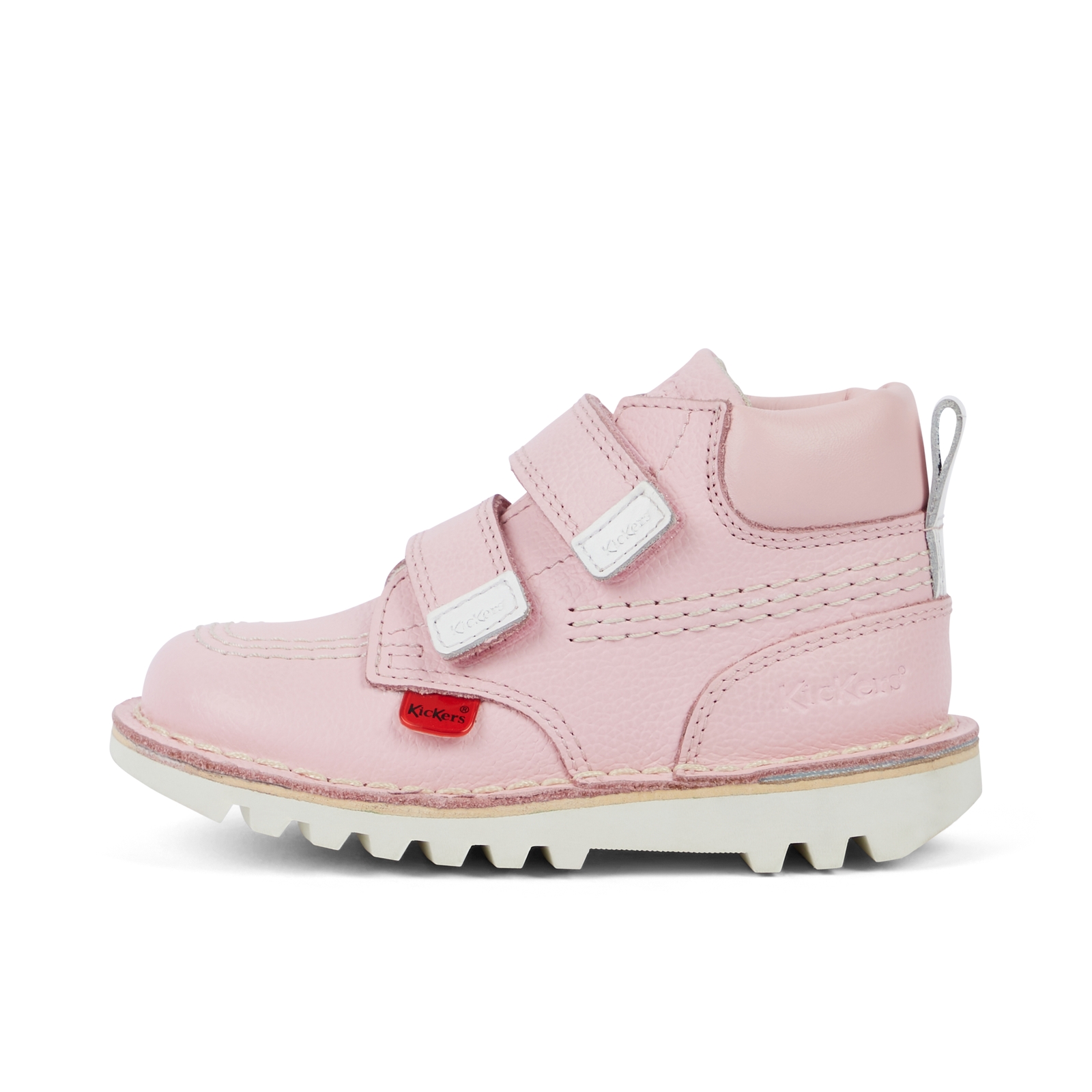 Buy Infant Unisex Kick Hi Roll Leather Light Pink in Seychelles discount voucher