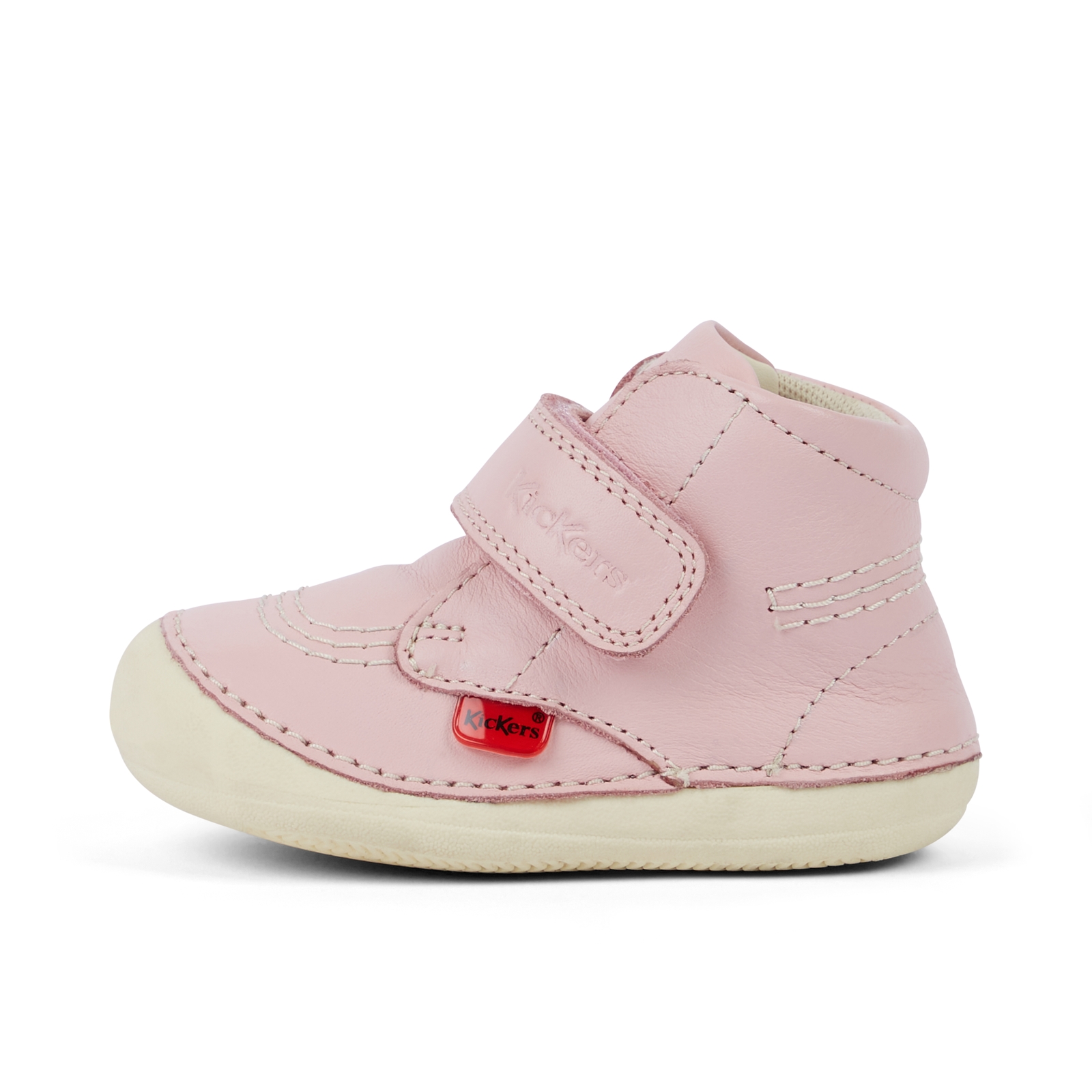 Baby Unisex Softer Hi Baby Leather Light Pink