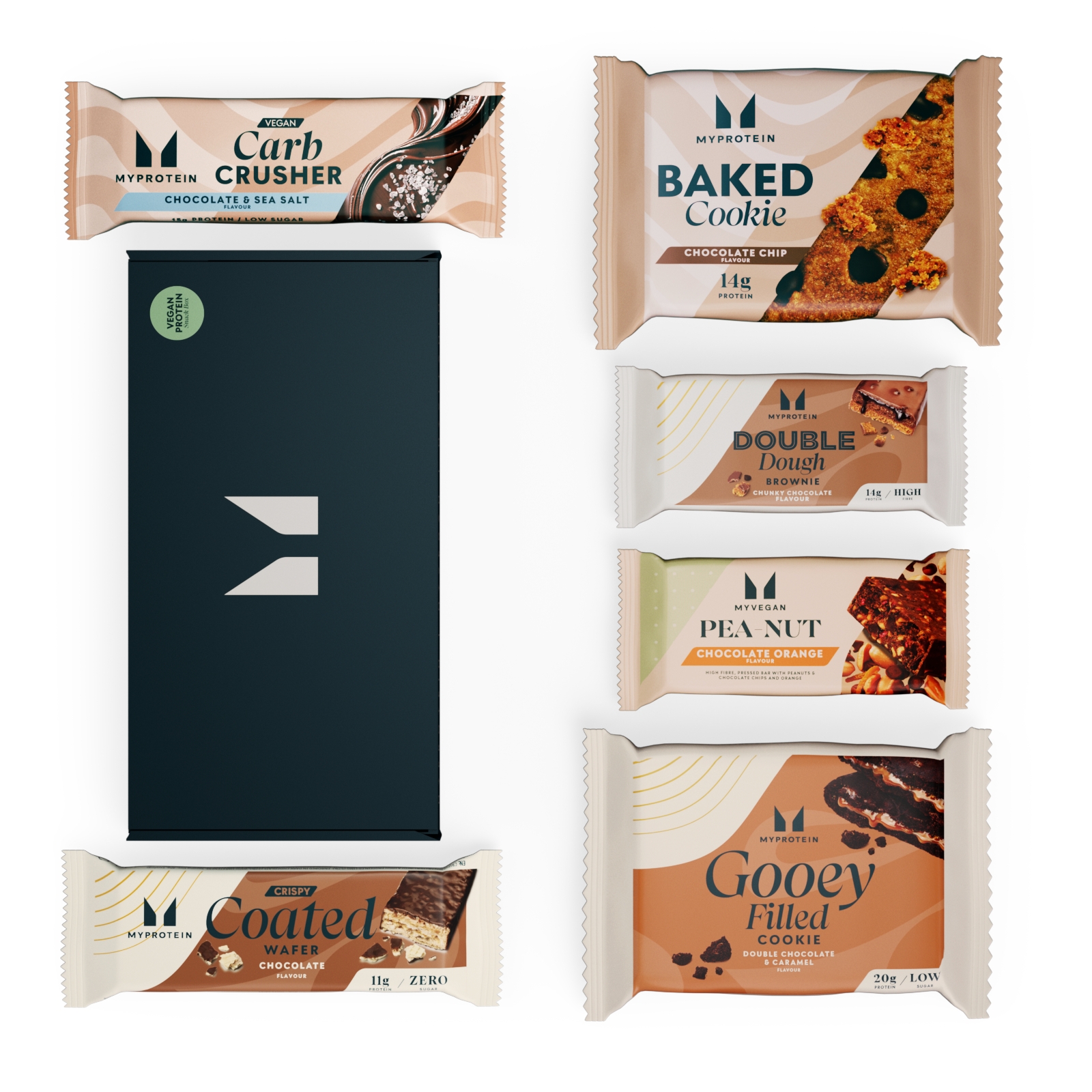 Vegan Protein Snack Box (7 Snacks)