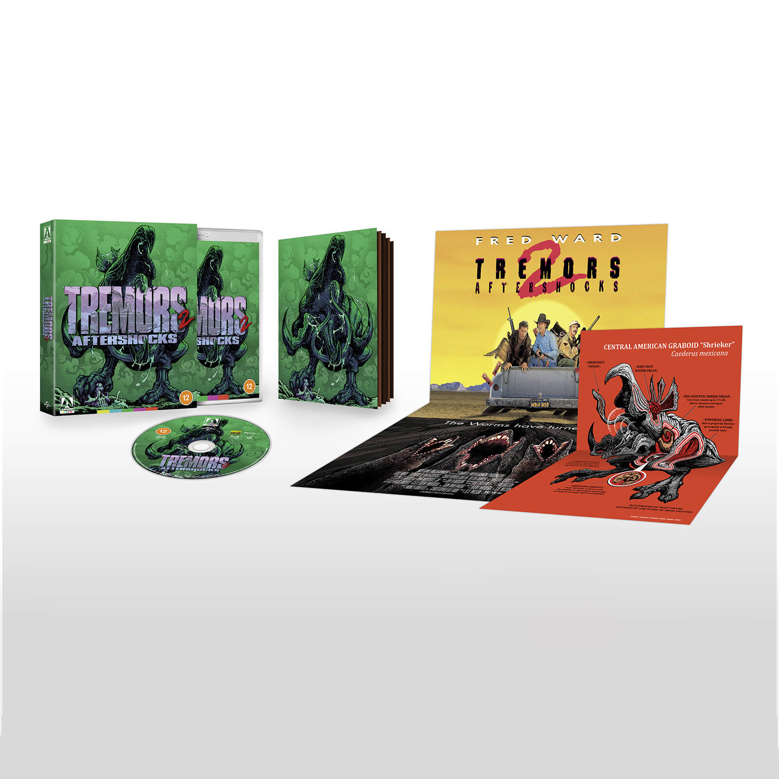 Tremors 2: Aftershocks Limited Edition Blu-ray