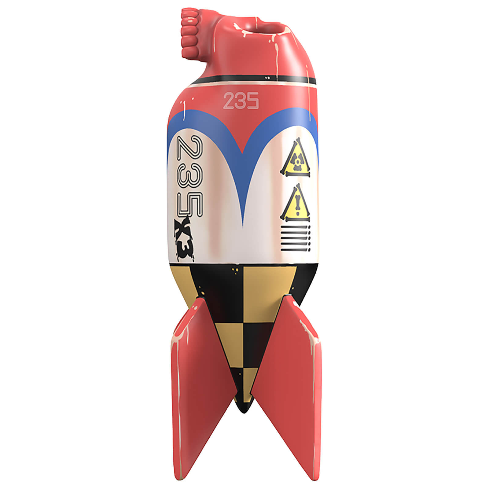 Image of Mighty Jaxx Skull Bomb (Retro Edition) by Jason Freeny