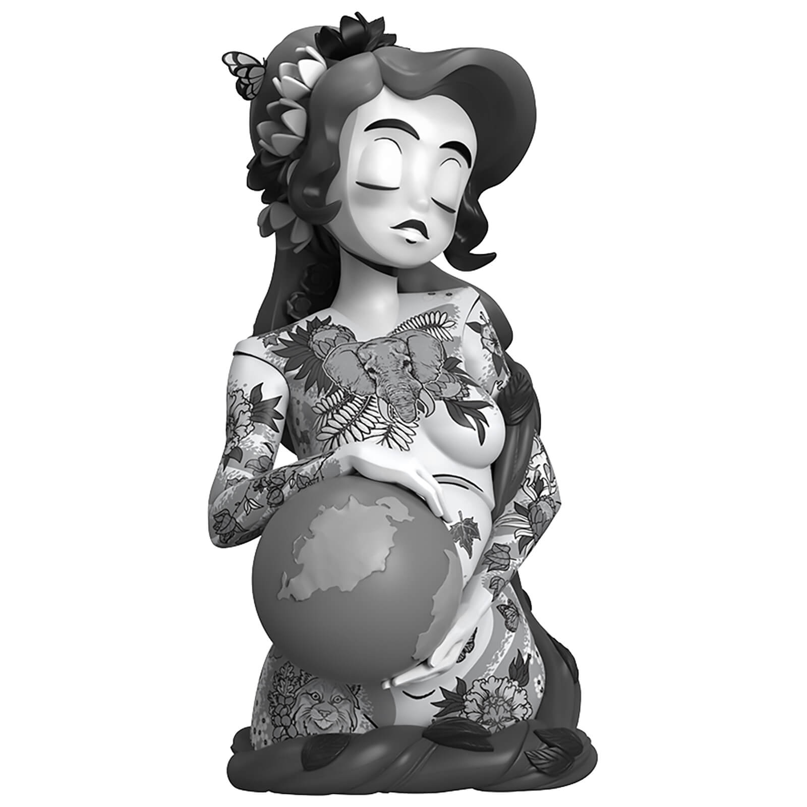 Image of Mighty Jaxx Inked Stories: Gaia (Mono Edition) ft JPK