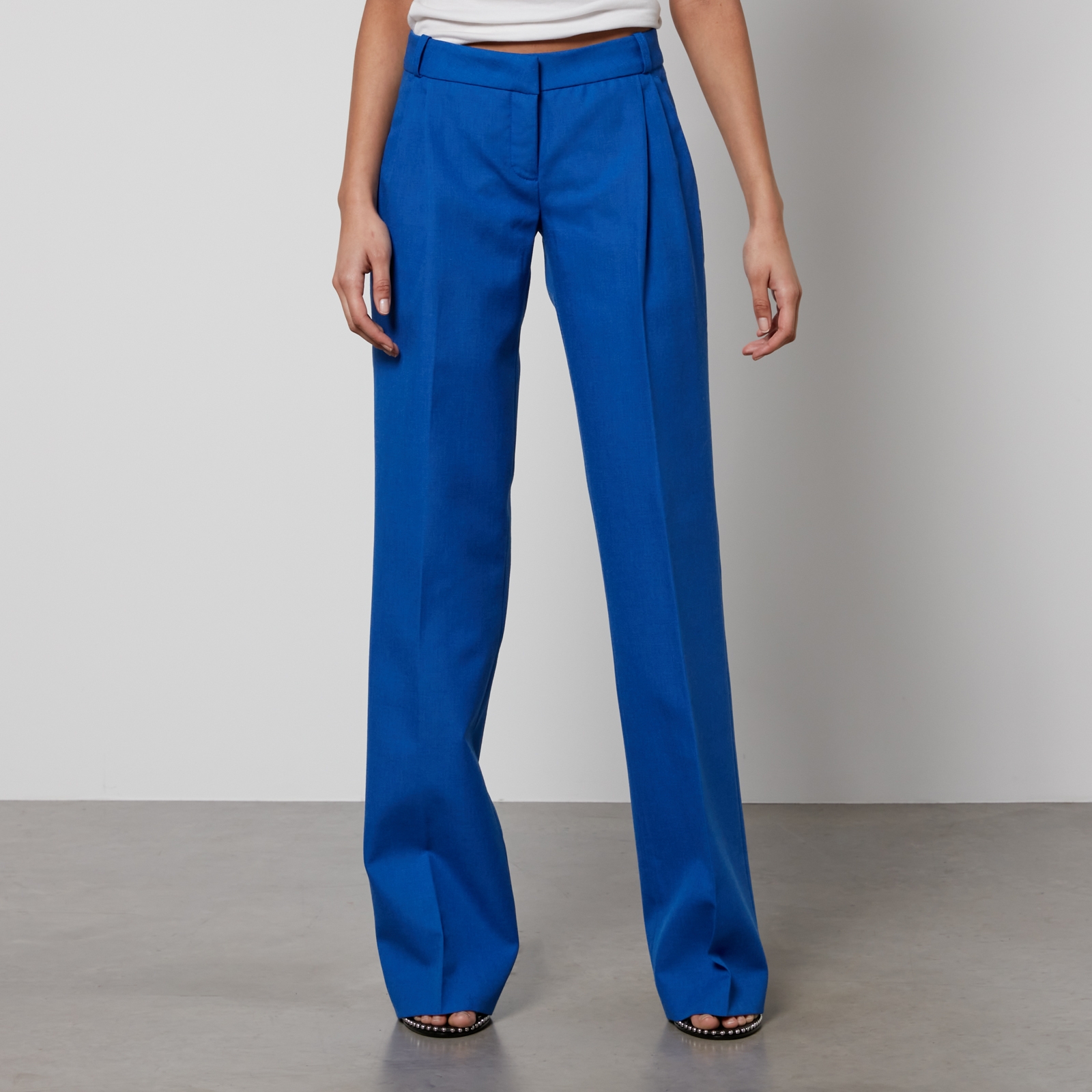 Coperni Low-Rise Wool Tailored Trousers - XS