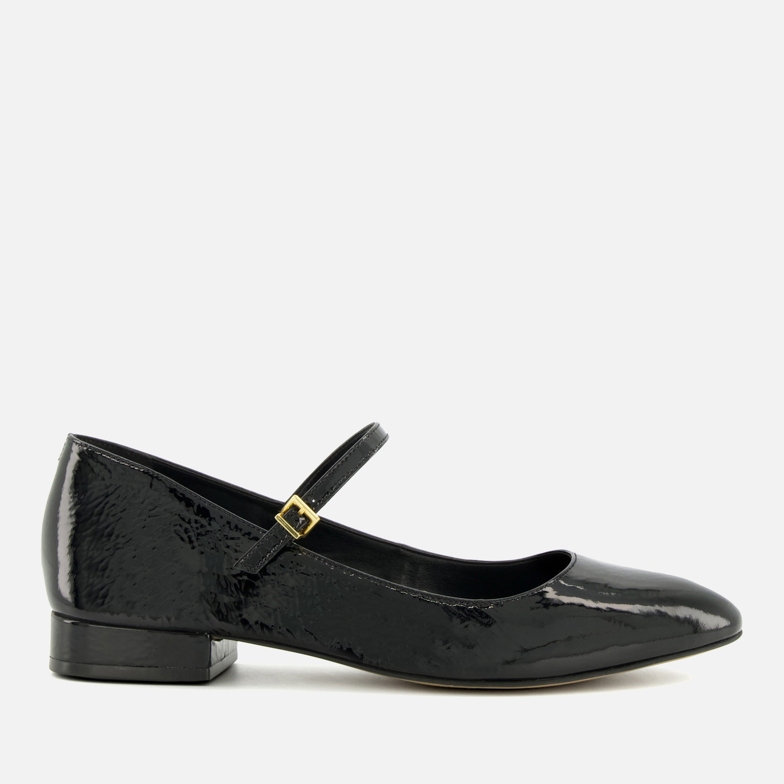 Dune Women’s Hipplie Patent-Leather Mary Jane Flats