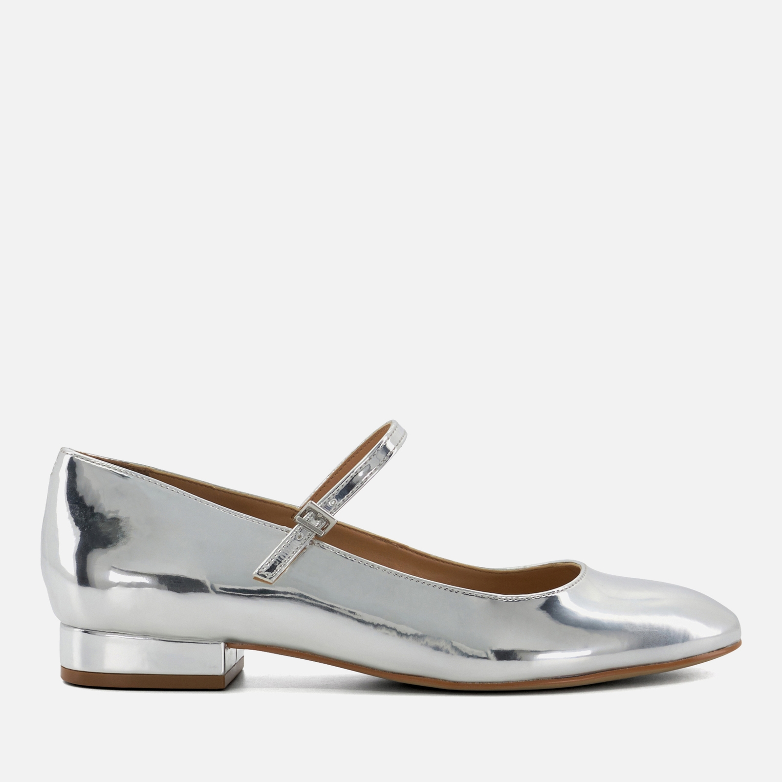 Dune Women's Hipplie Patent-Leather Mary Jane Flats