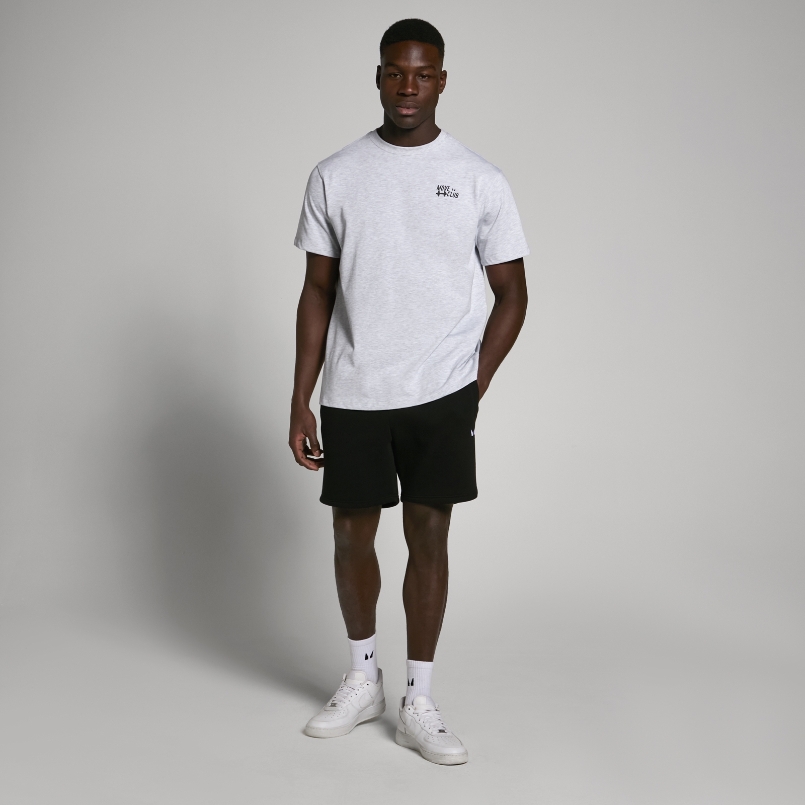 5059883287539 - FIBO Oversized Move Club T-Shirt – Hellgrau - XXS - XS 5059883287539 - FIBO Oversized Move Club T-Shirt – Hellgrau - XXS - XS