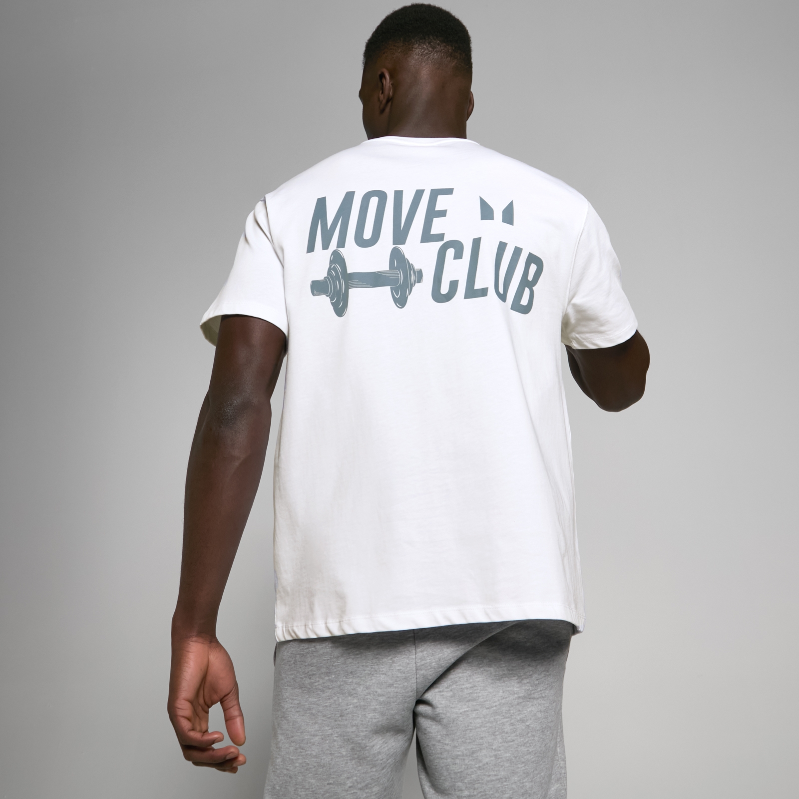 Image of T-shirt MP Oversize Move Club - Bianco - L - XL