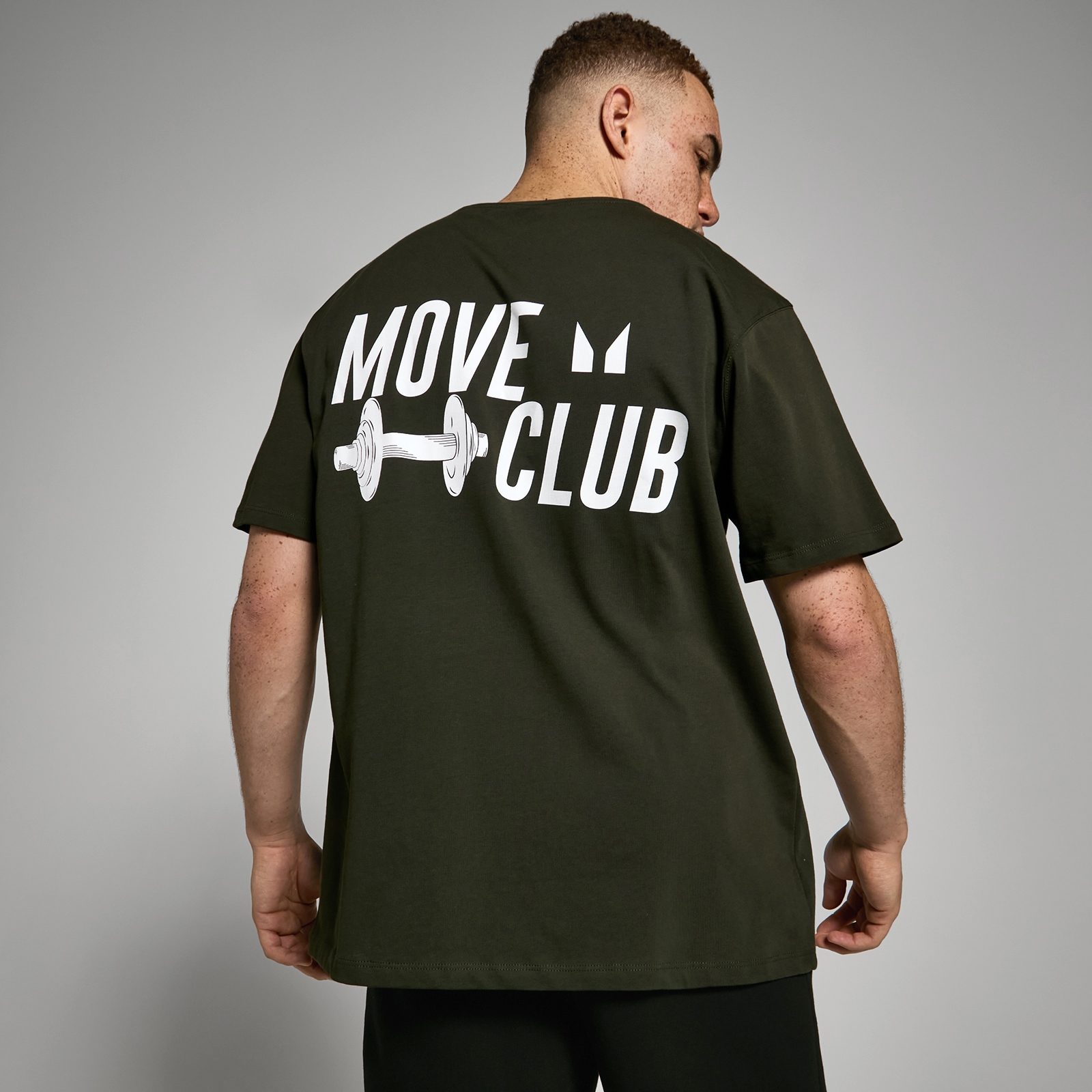 Image of T-shirt MP Oversize Move Club - Verde foresta - XXS - XS