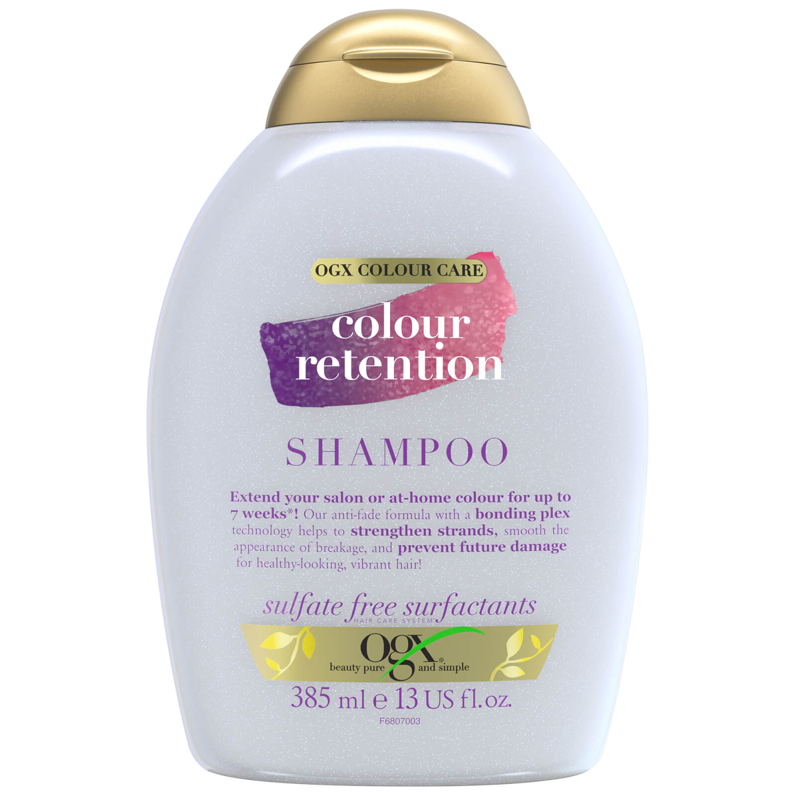 Photos - Hair Product OGX Colour Protect Shampoo 385ml 87739 