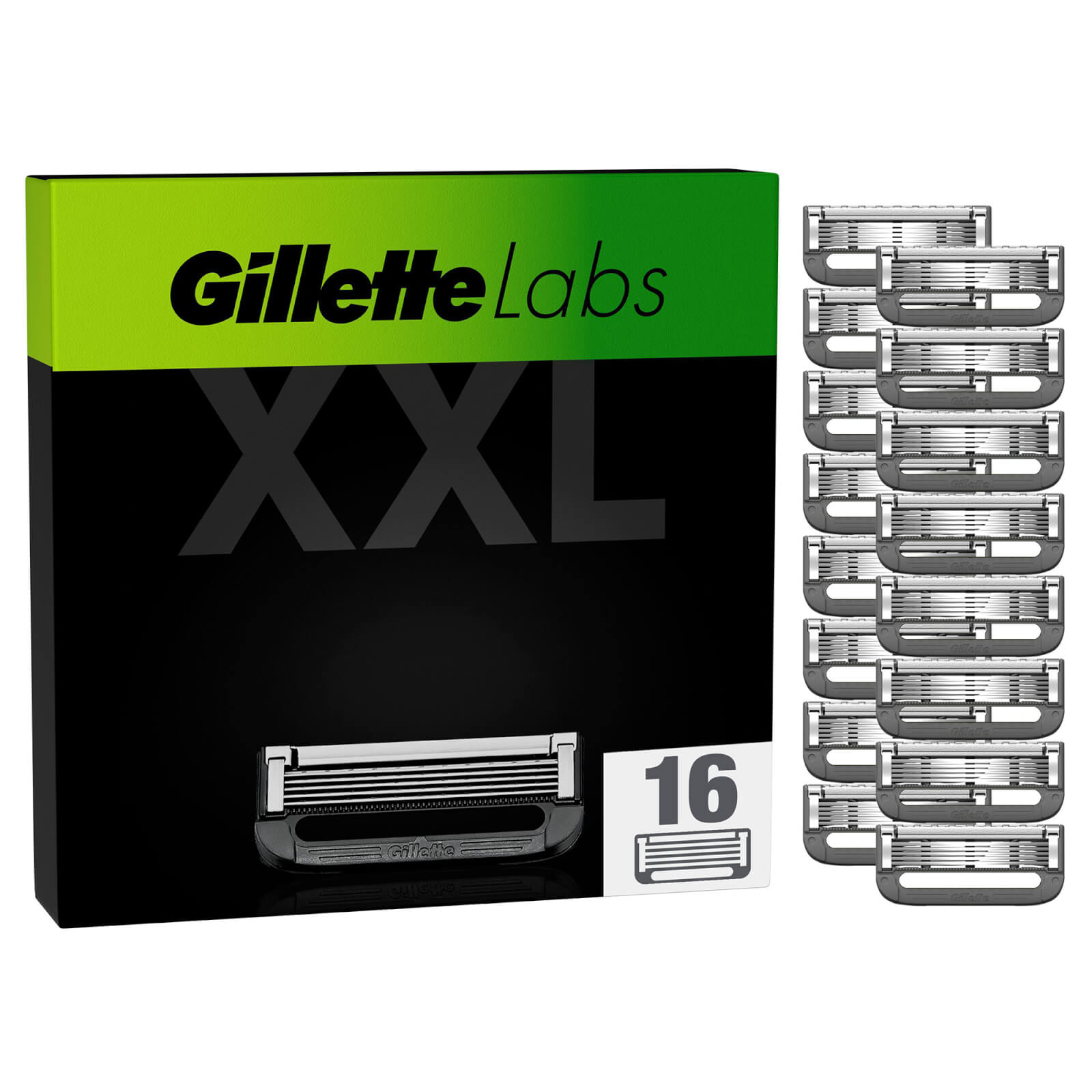 Gillette Labs Razor 16 Refill Blades Value Pack