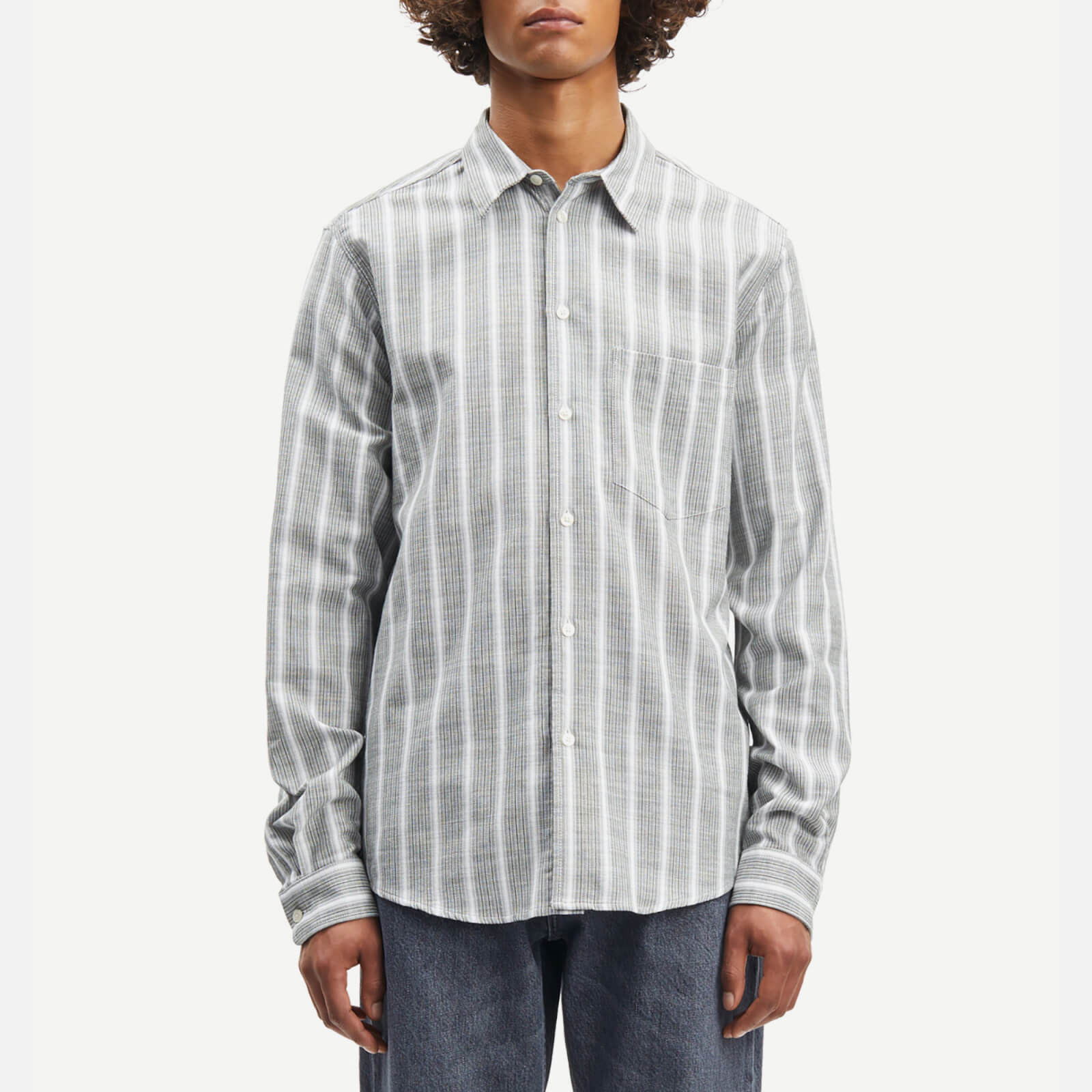 Samsoe Samsoe Liam FP Cotton-Jacquard Shirt
