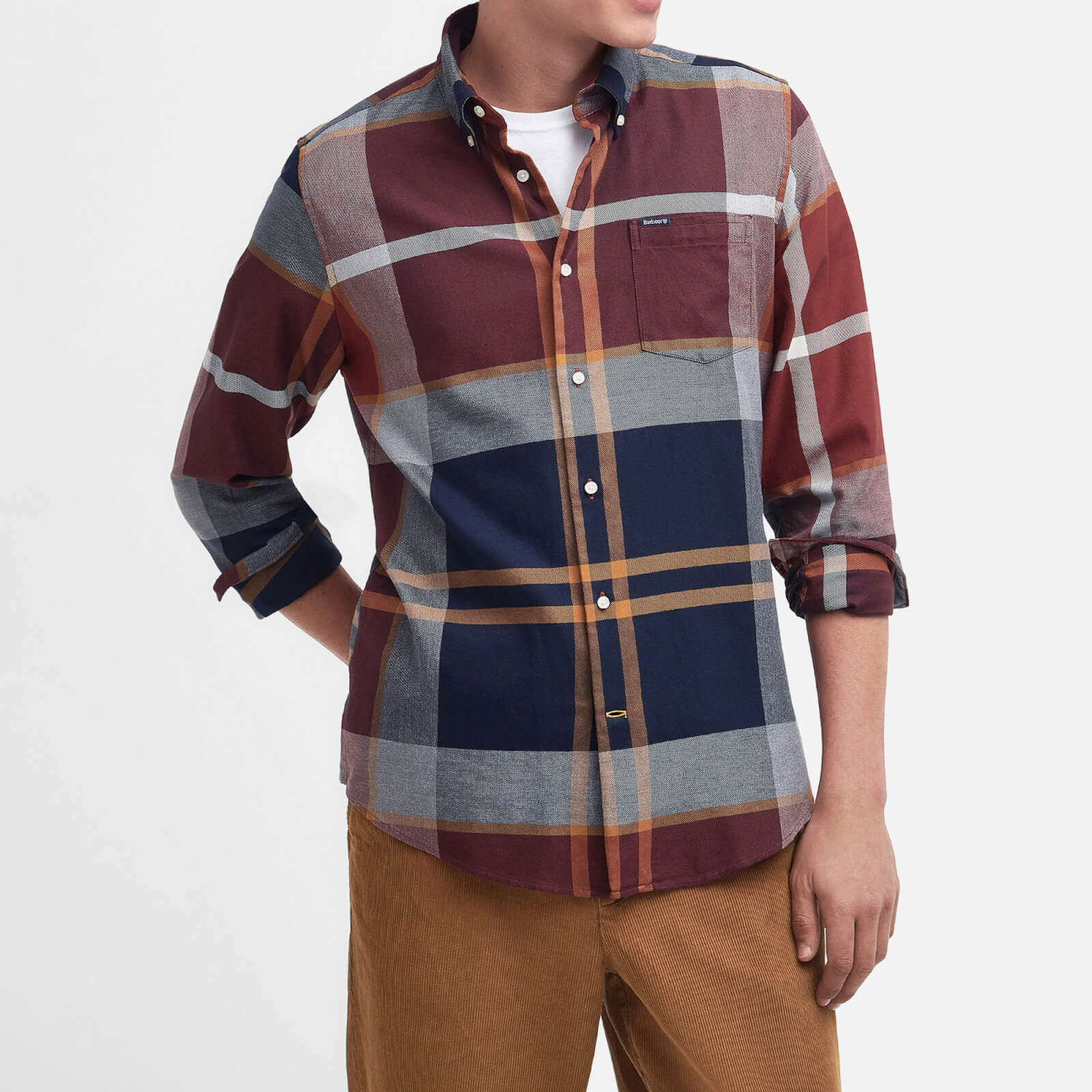 Barbour Heritage Dunoon Taillored Cotton-Twill Shirt
