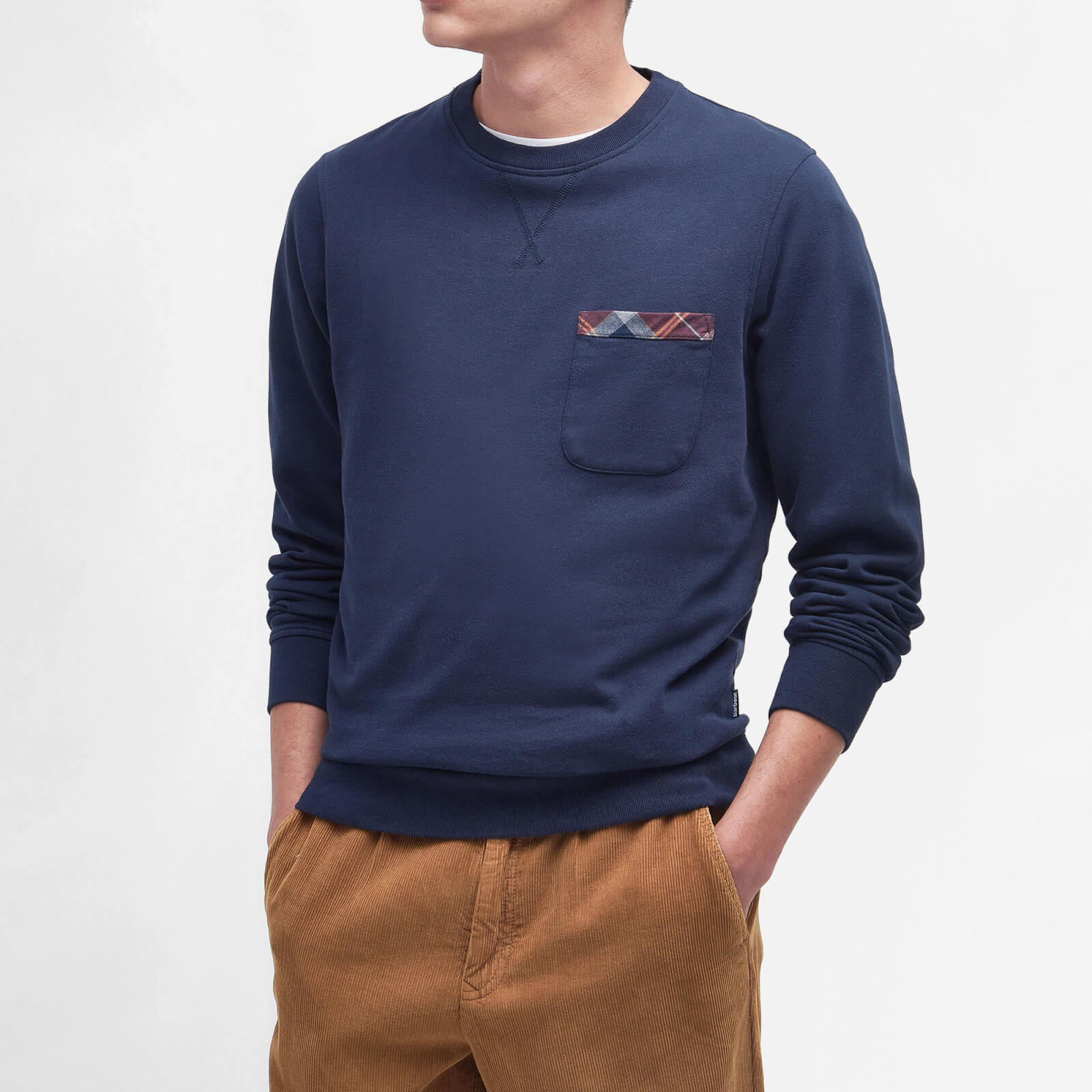 Barbour Heritage Goswick Pocket Cotton-Jersey Sweatshirt